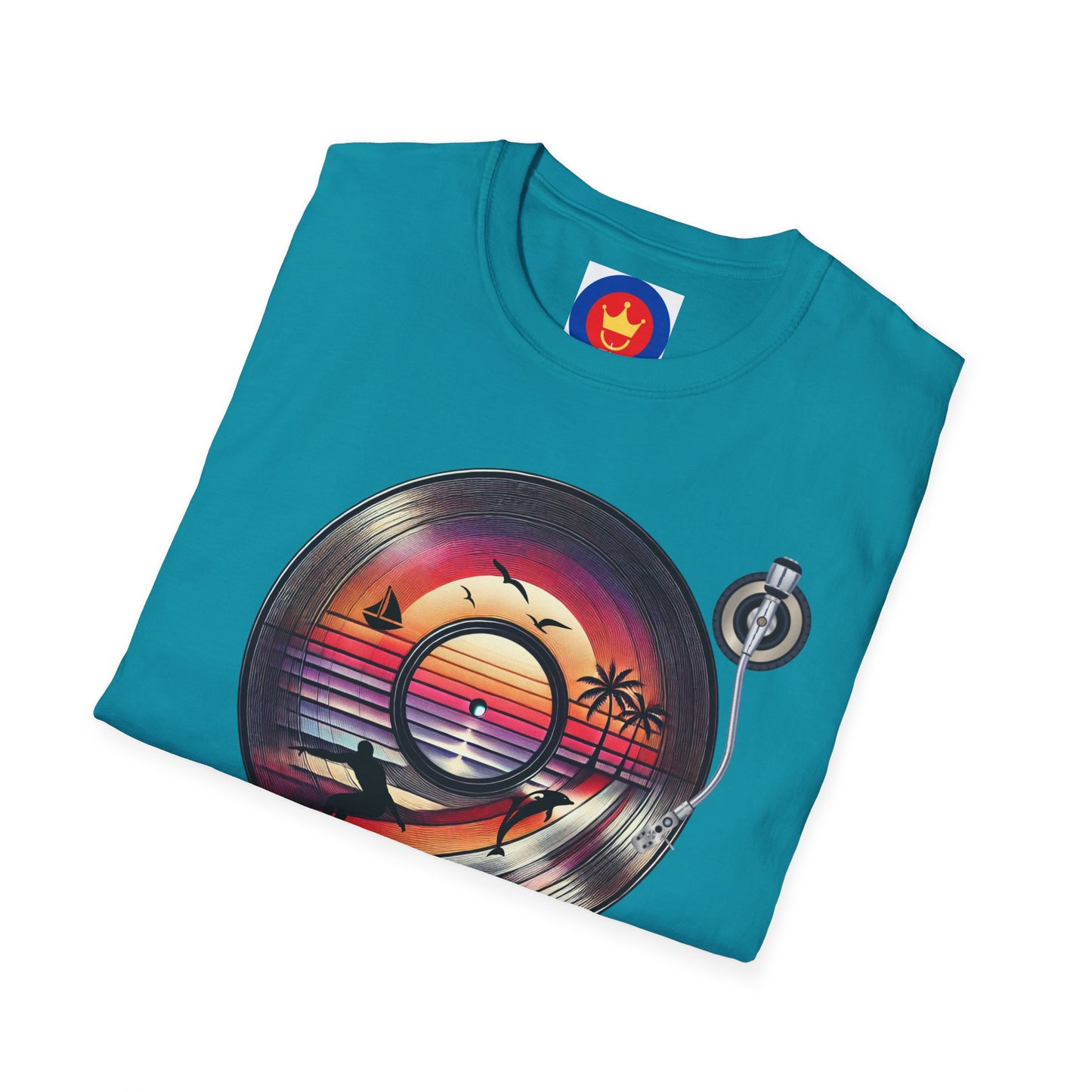 Beach Vinyl Unisex T-Shirt | Beach Bum Fashion Apparel