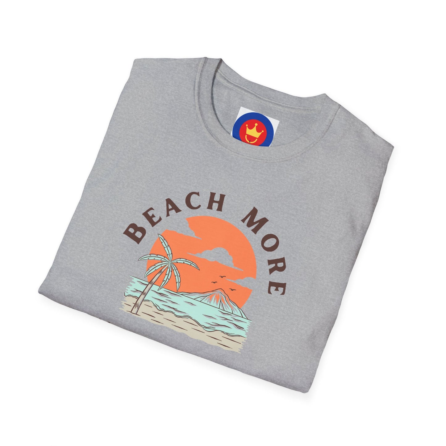 Funny Beach Quote T-Shirt | Unisex Seaside Graphic Tee