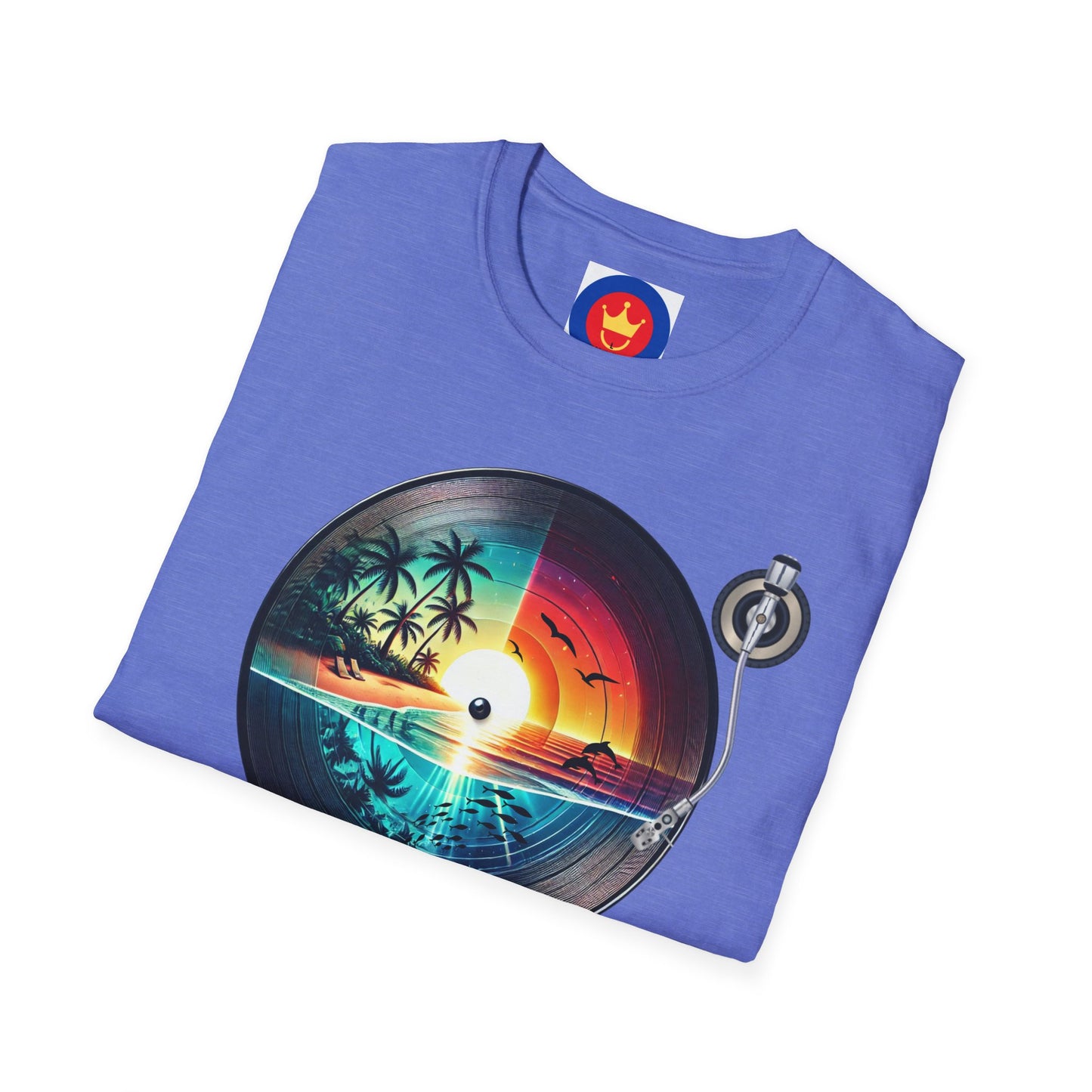 Beach Vinyl Unisex T-Shirt | Beach Bum Fashion Apparel