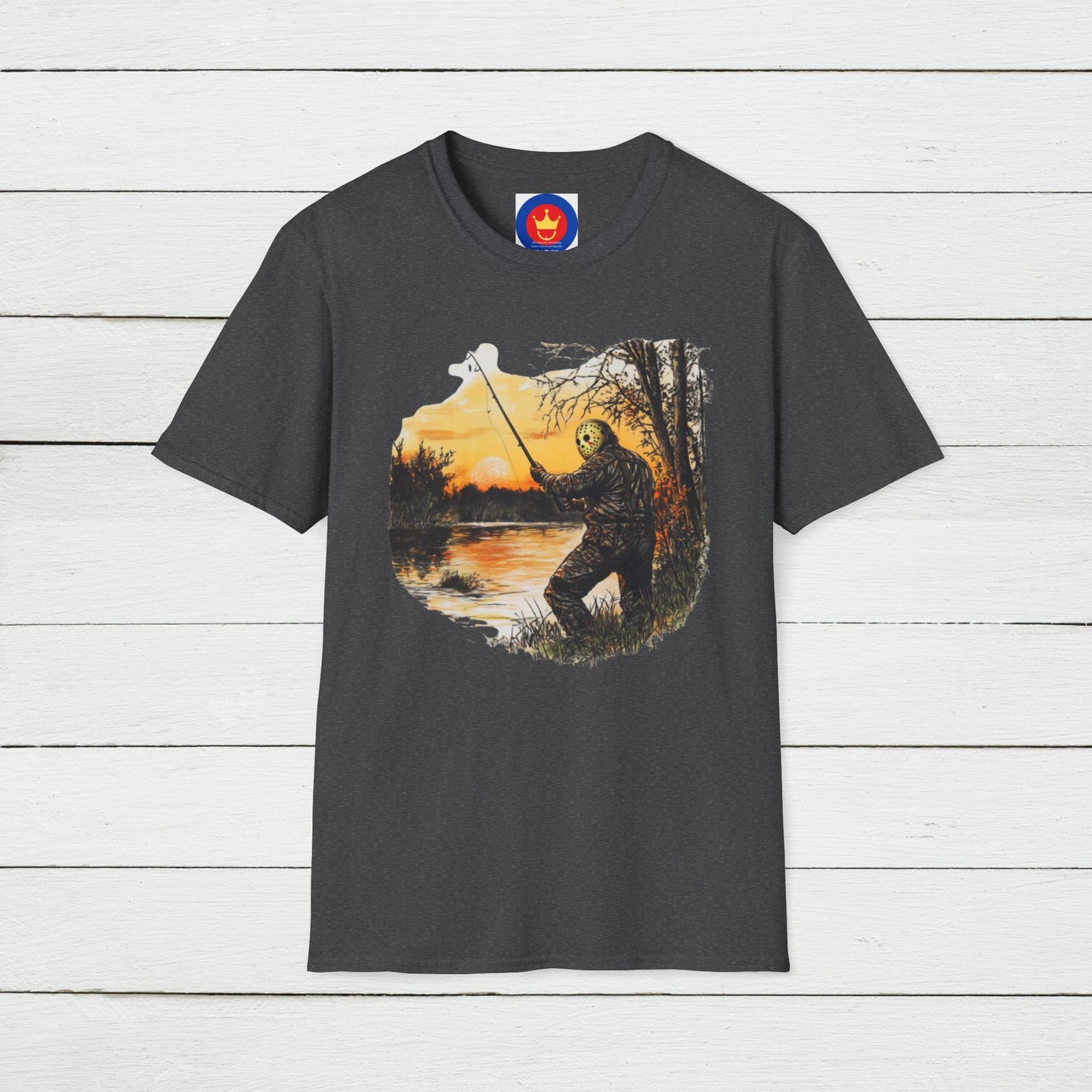 Jason Voorhees Fishing Unisex T-Shirt | Fisherman Tee