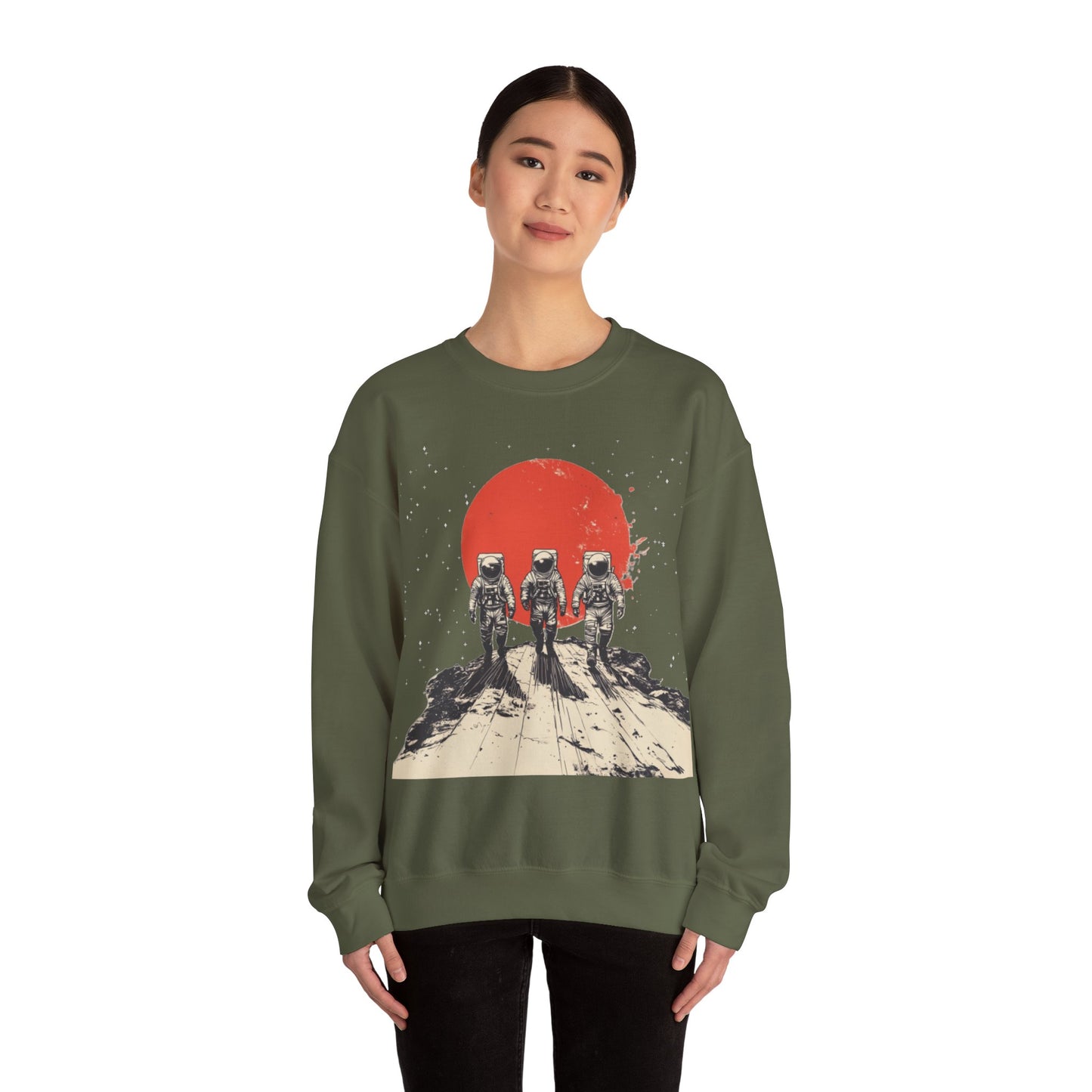 Astronaut Sweatshirt | Unisex Space Graphic Sweater