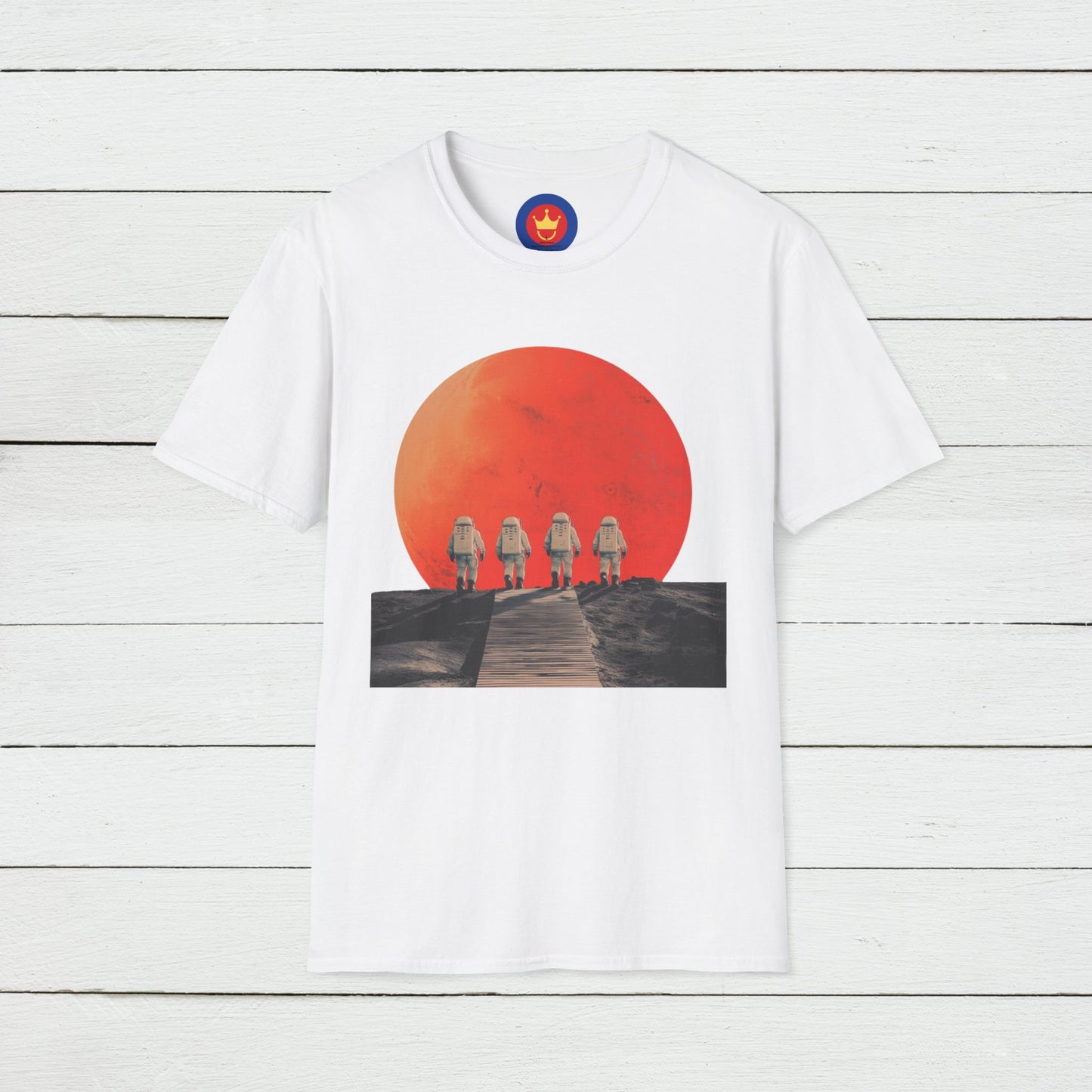 Astronaut unisex T-Shirt | Outer Space Design | Retro Sci-Fi Space Shirt