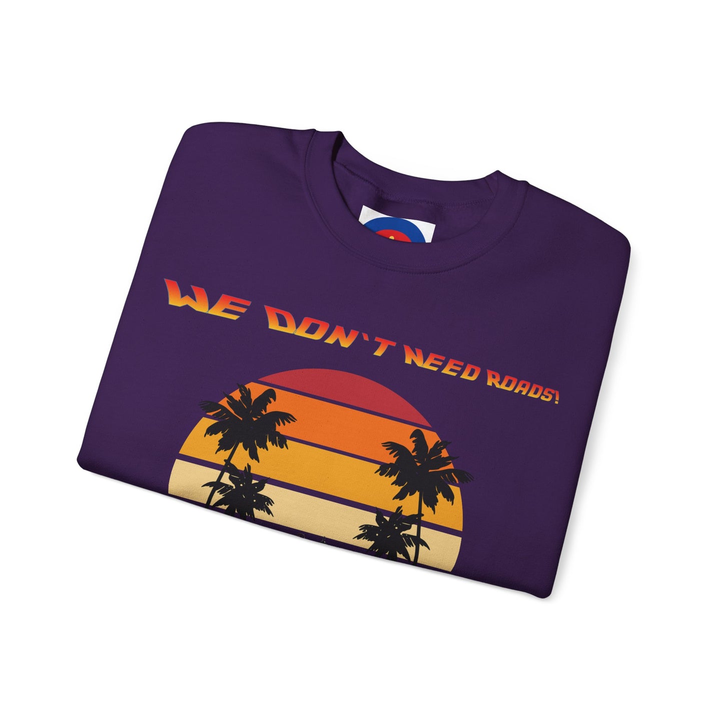 Back to the Future DeLorean Sweatshirt | Unisex Retro Sci-Fi Movie Graphic Design