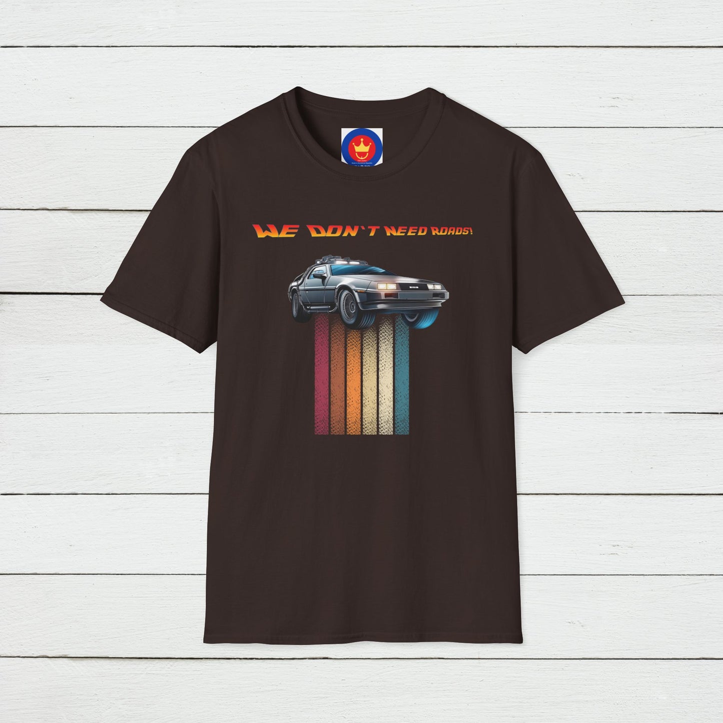 Back to the Future DeLorean Inspired Unisex T-Shirt | 80s Movie Design Shirt