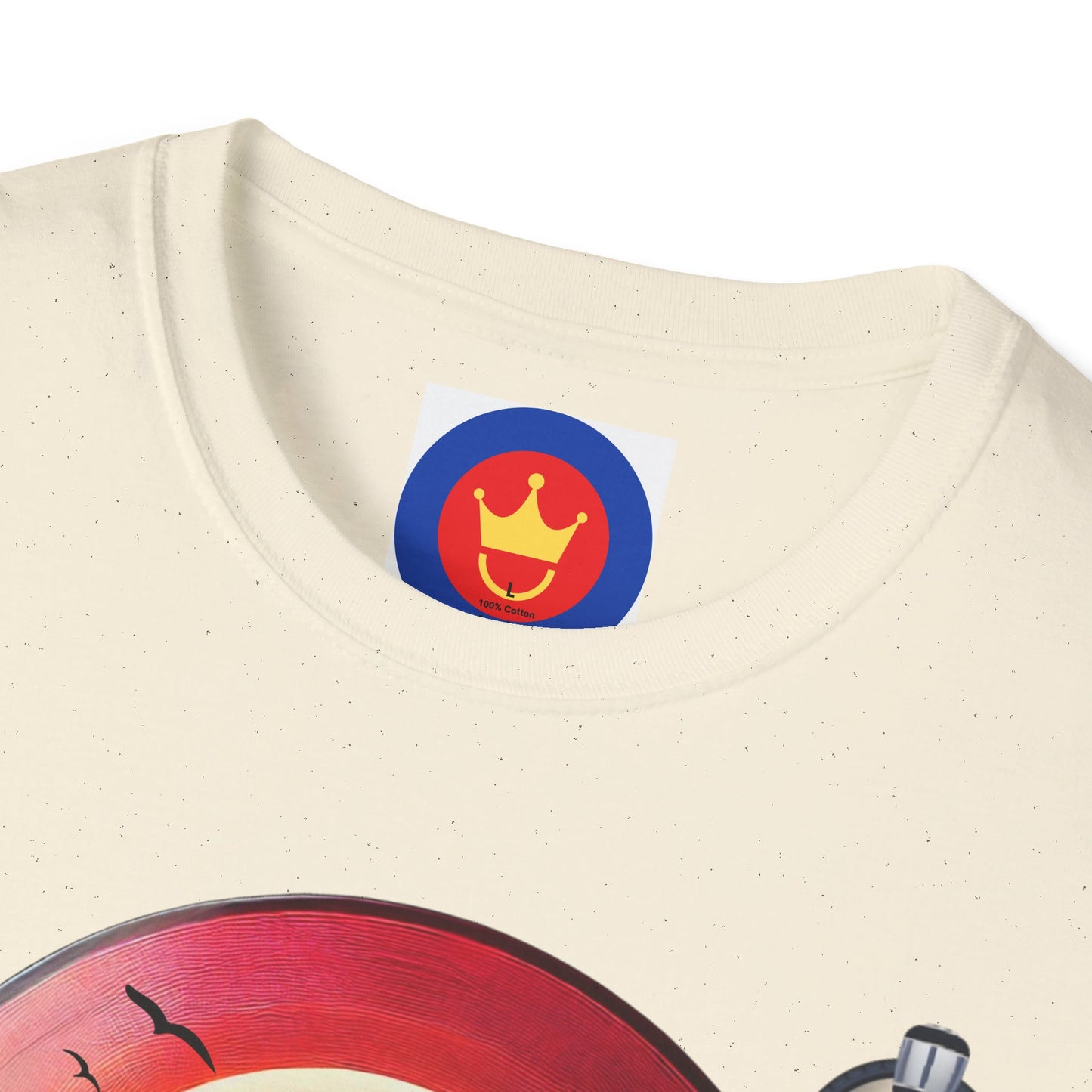 Beach Surf Vinyl Unisex T-Shirt | Beach Bum Fashion Apparel
