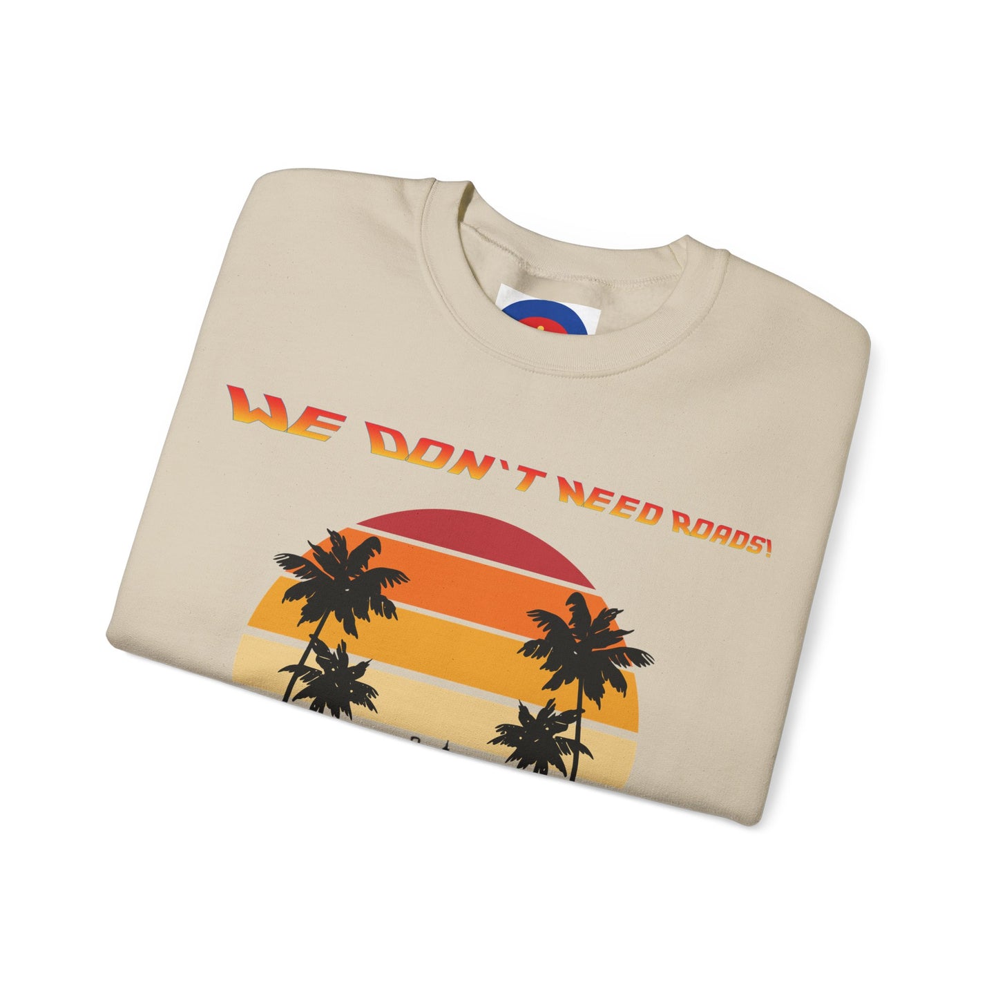 Back to the Future DeLorean Sweatshirt | Unisex Retro Sci-Fi Movie Graphic Design