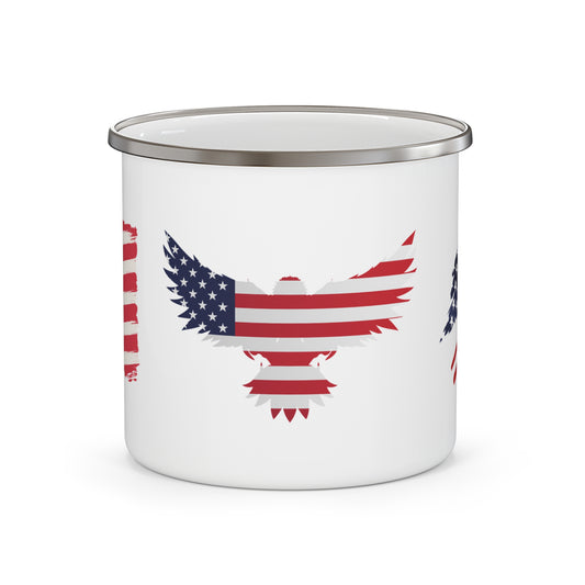 Patriotic USA Flag 4th of July Mug