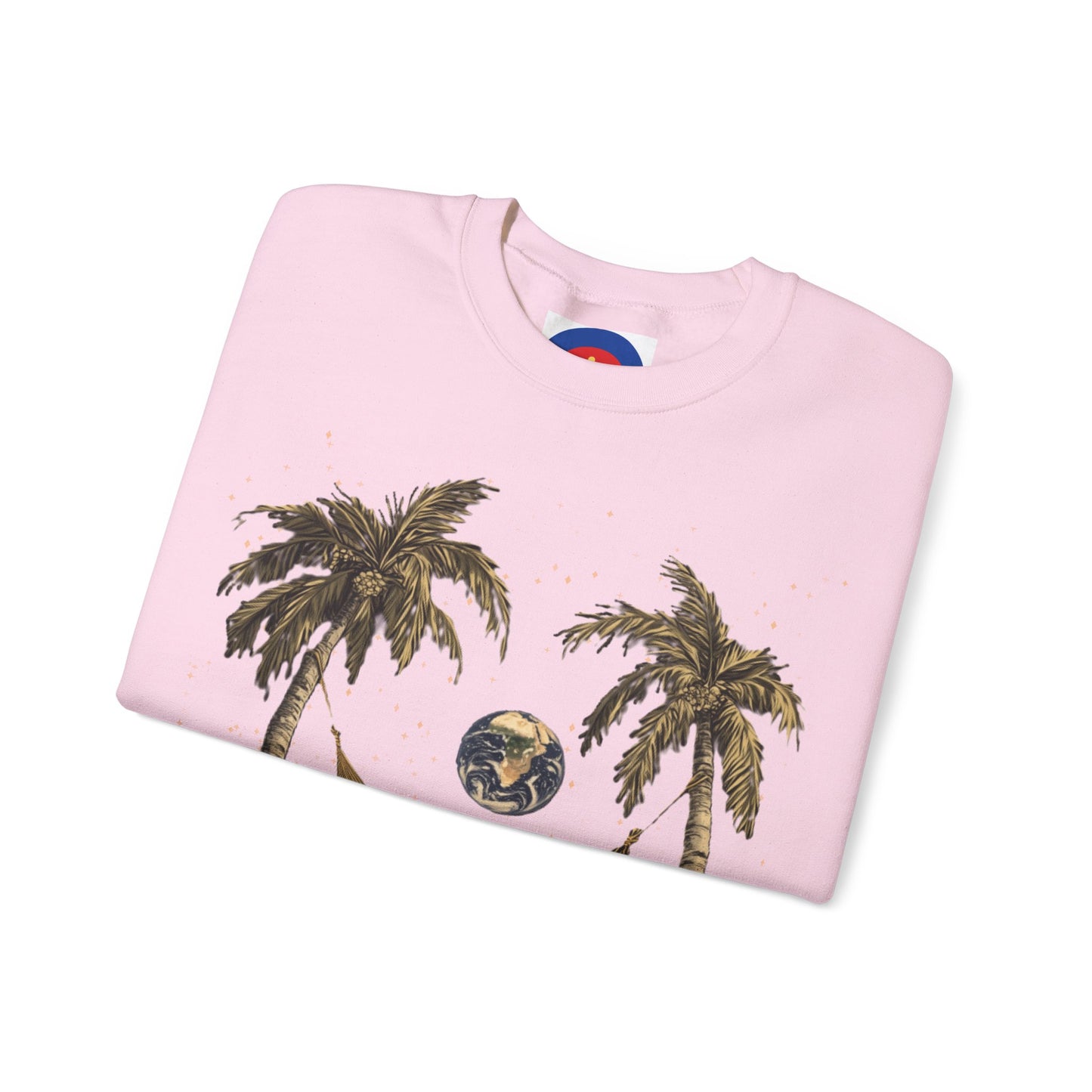 Astronaut on the Moon Sweatshirt | Unisex Funny Outer Space Graphic Tee