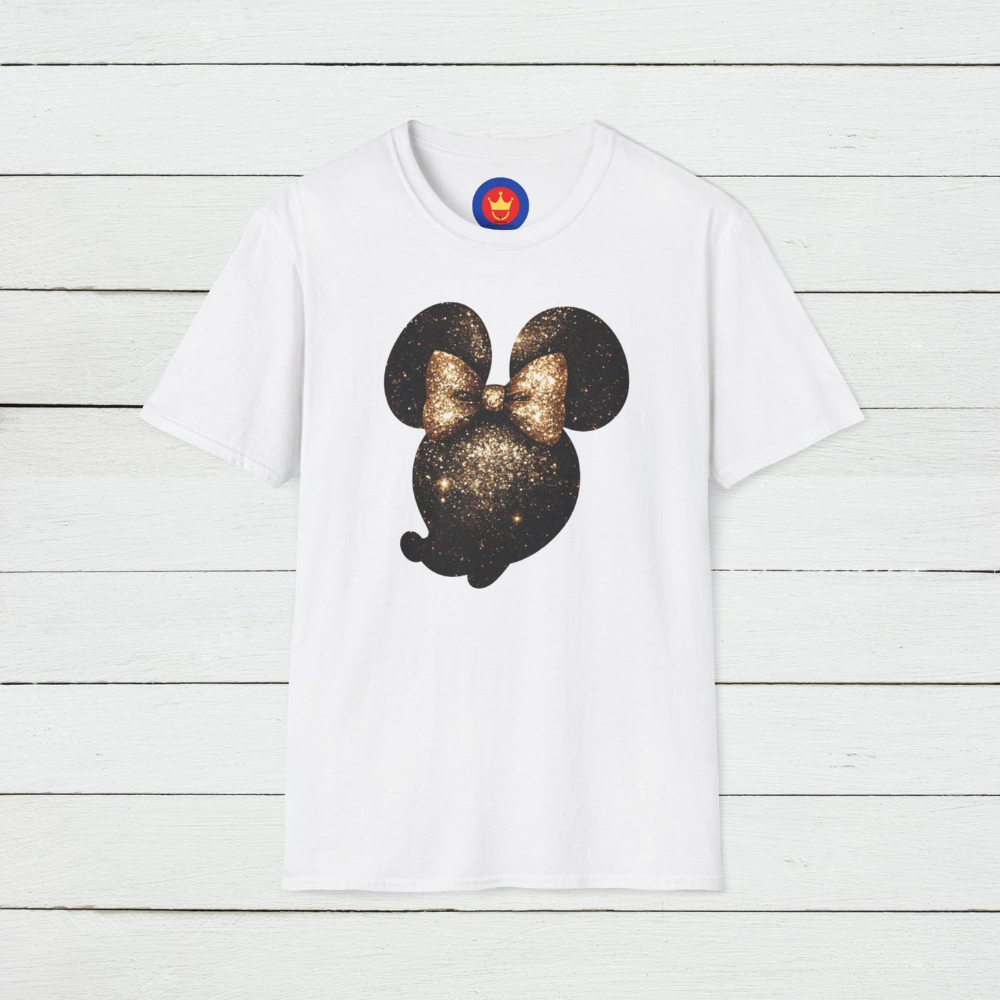 Disney Inspired Unisex T-Shirt | Minnie Glitter Shirt