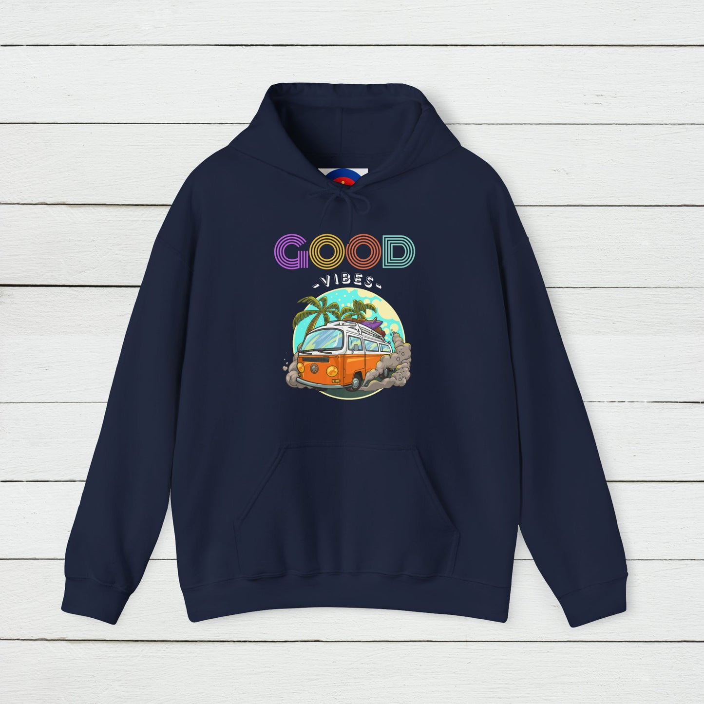 Retro Surf Hoodie | Classic Surfing Design | Surfer Gift