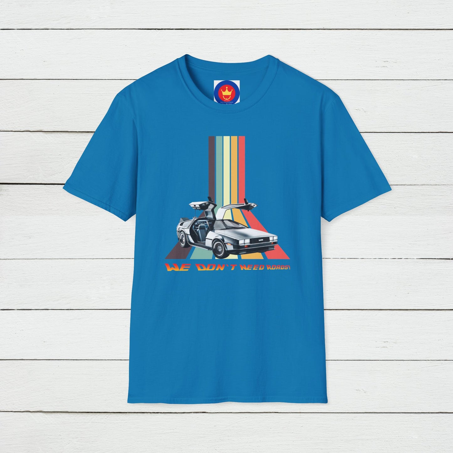 Back to the Future DeLorean Inspired Unisex T-Shirt | 80s Movie Design Shirt