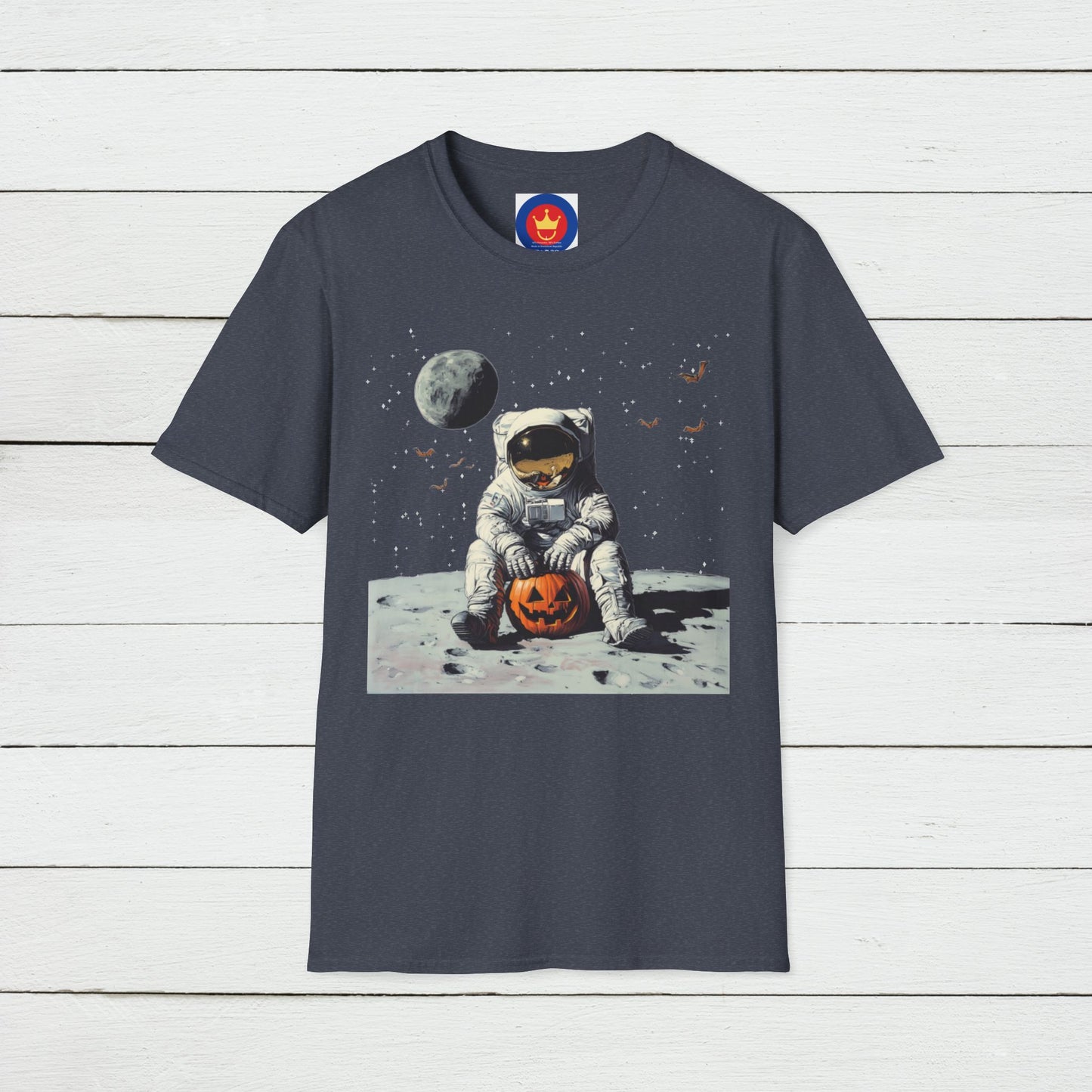 Retro Halloween shirt, Creep it Real Shirt, Vintage Halloween Shirt, Astronaut Shirt, Moon, Spaceman Shirt, Outer Space Shirt, Unisex Shirt