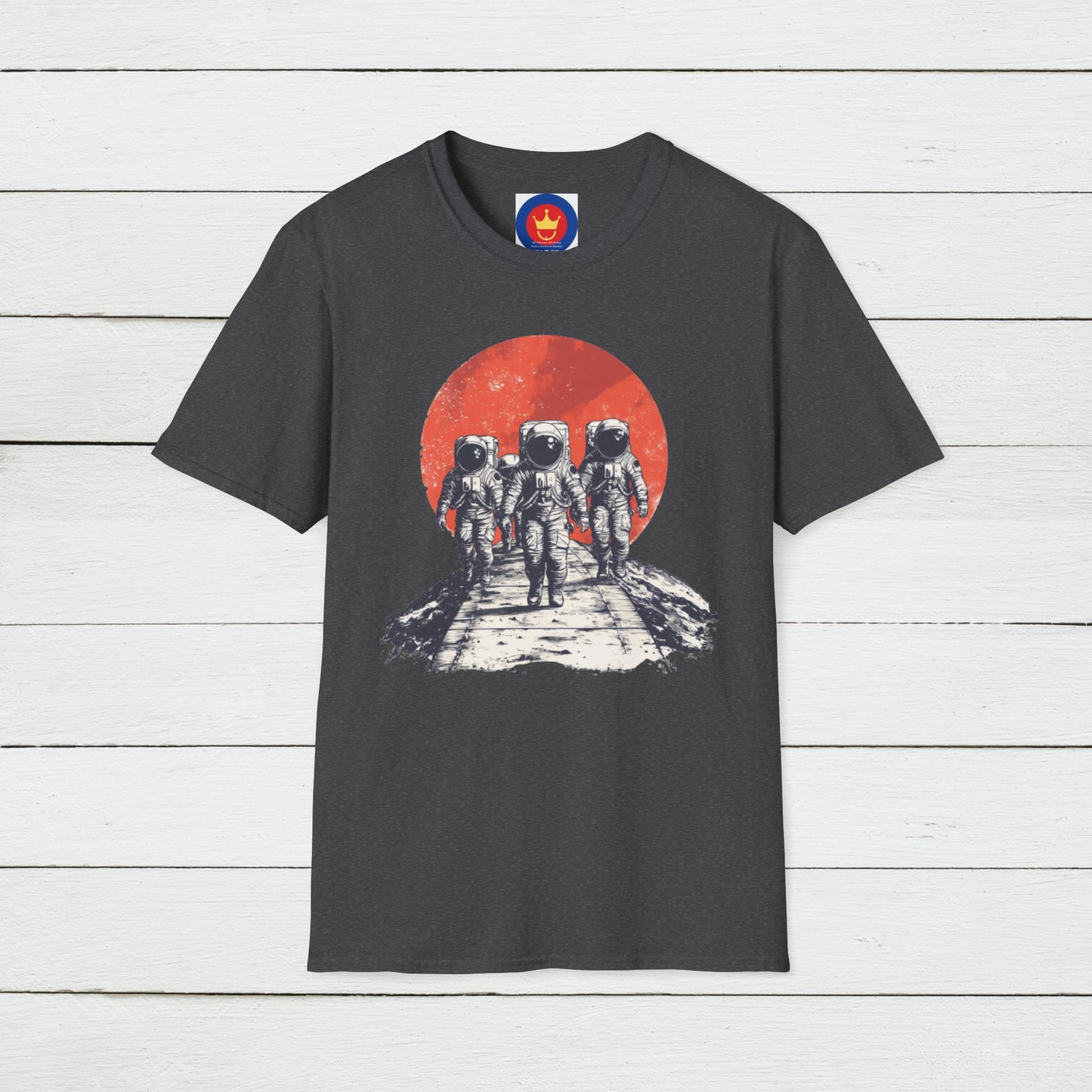 Astronaut T-Shirt, Unisex Space Graphic Tee, Astronaut Adventures Tee, Outer Space Design, Unique Cosmic Apparel, Retro Sci-Fi Space Shirt