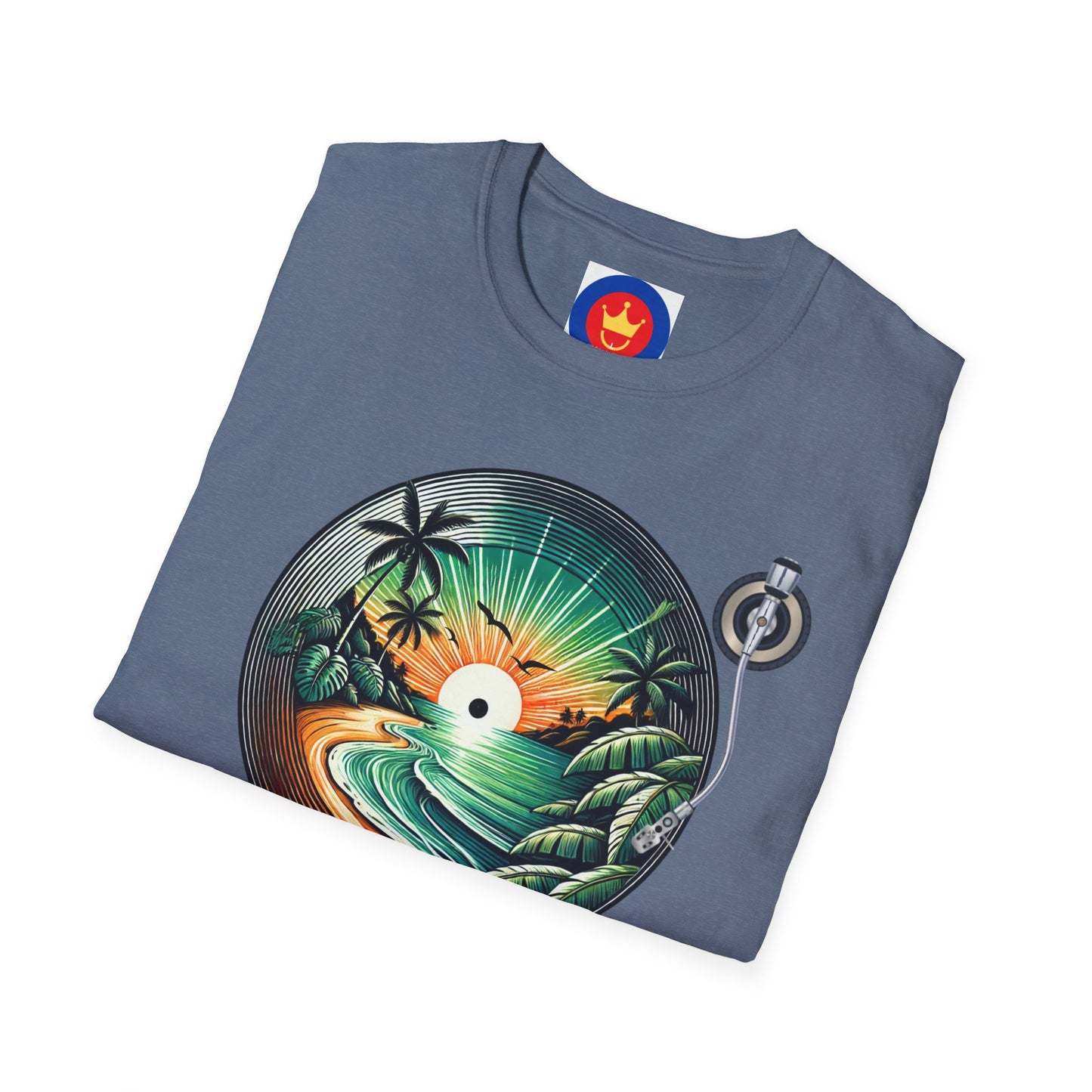 Beach Vinyl Unisex T-Shirt | Beach Bum Fashion Apparel