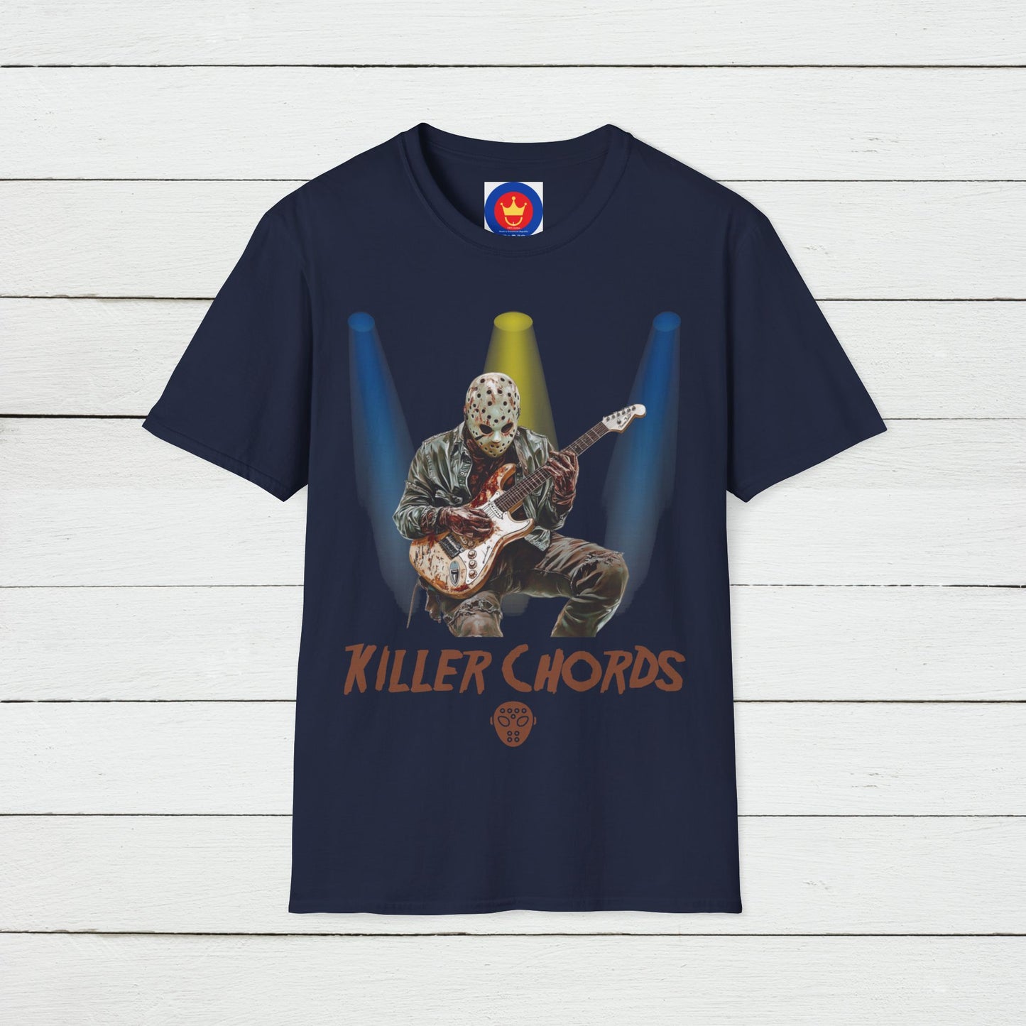Friday the 13th Jason Voorhees Unisex T-Shirt | Guitar Player Gift
