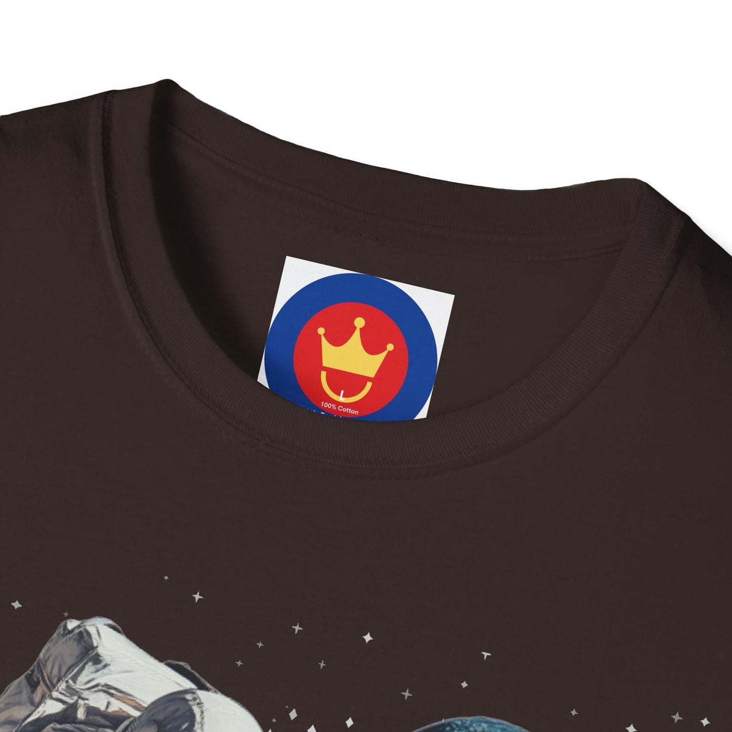 Astronaut Golfer Unisex T-Shirt | Outer Space Golf Shirt