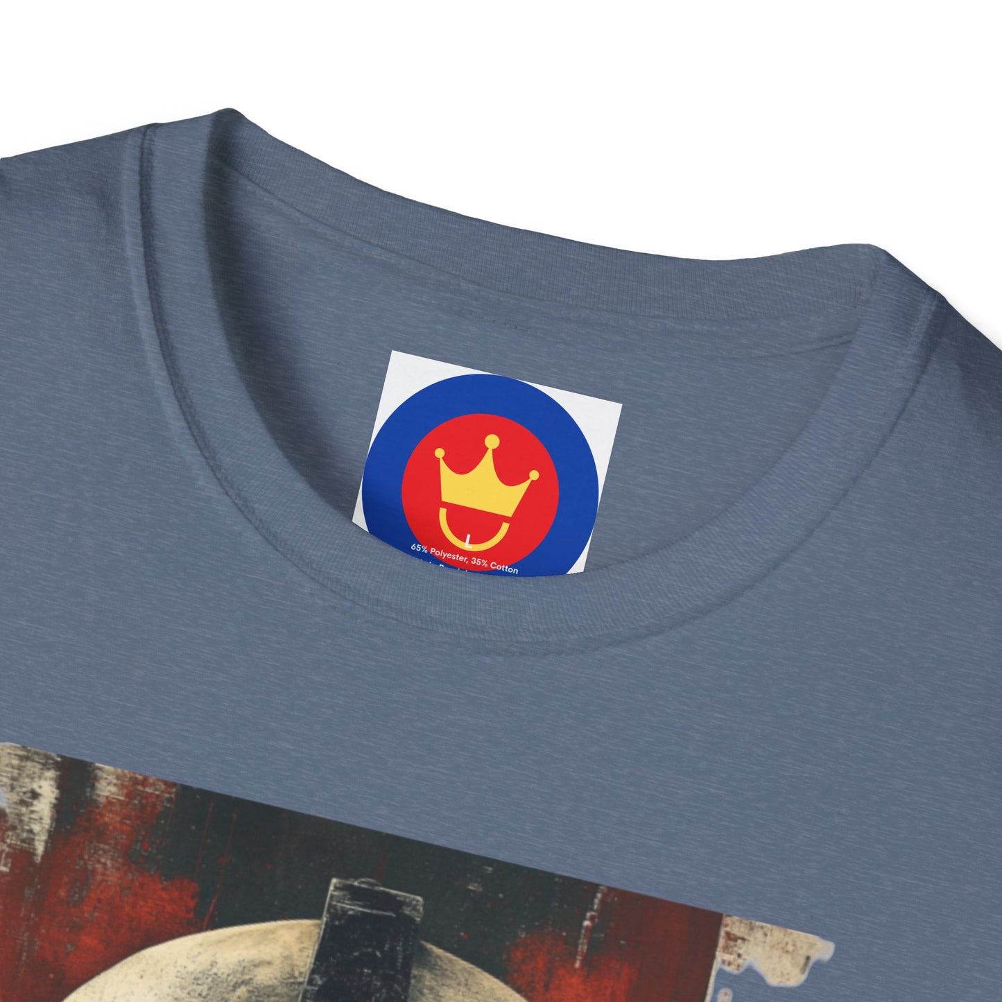 Horror Movie Villain Unisex Softstyle T-Shirt | Jason Vorhees Mask Shirt