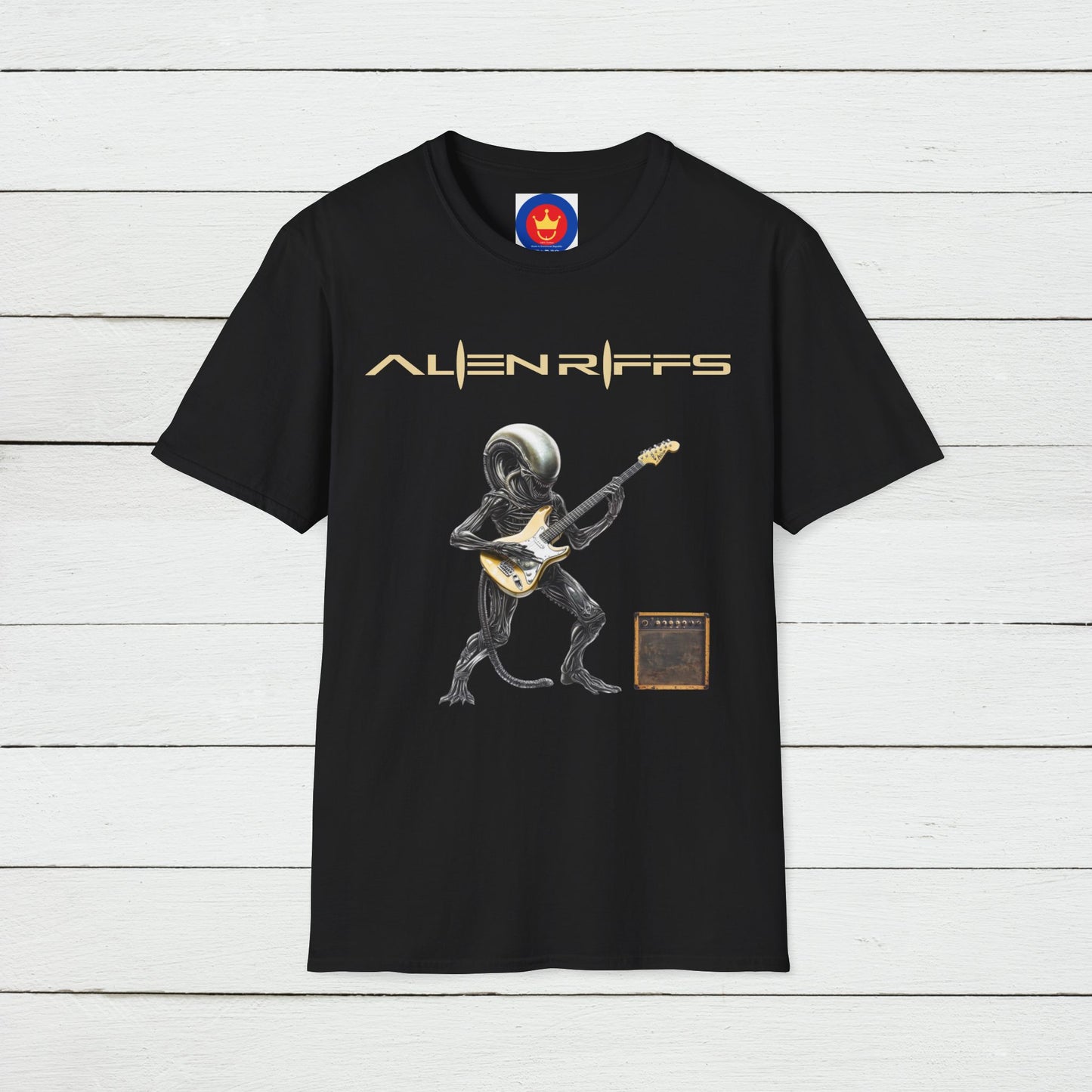 Alien Unisex T-Shirt | Guitar Player Shirt | Musician TShirt