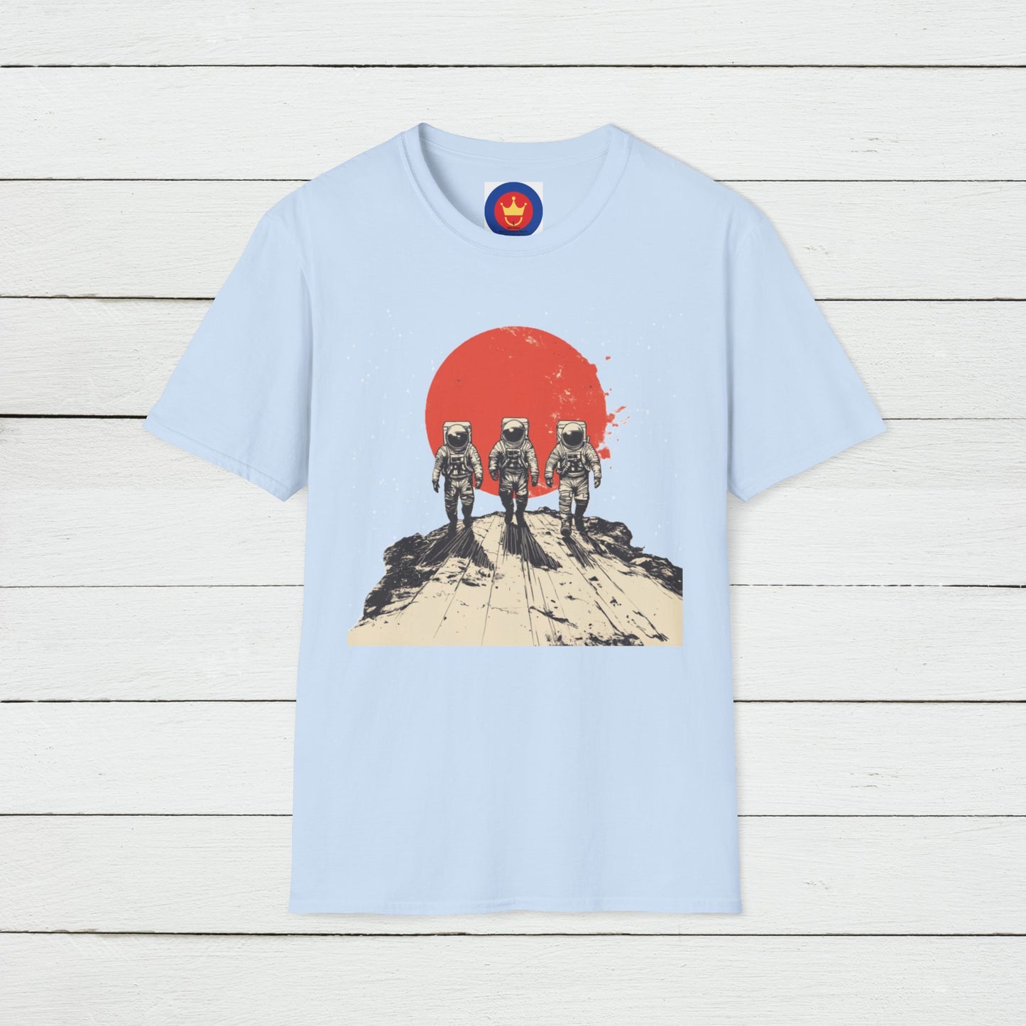 Astronaut T-Shirt, Unisex Space Graphic Tee, Astronaut Adventures Tee, Outer Space Design, Unique Cosmic Apparel, Retro Sci-Fi Space Shirt