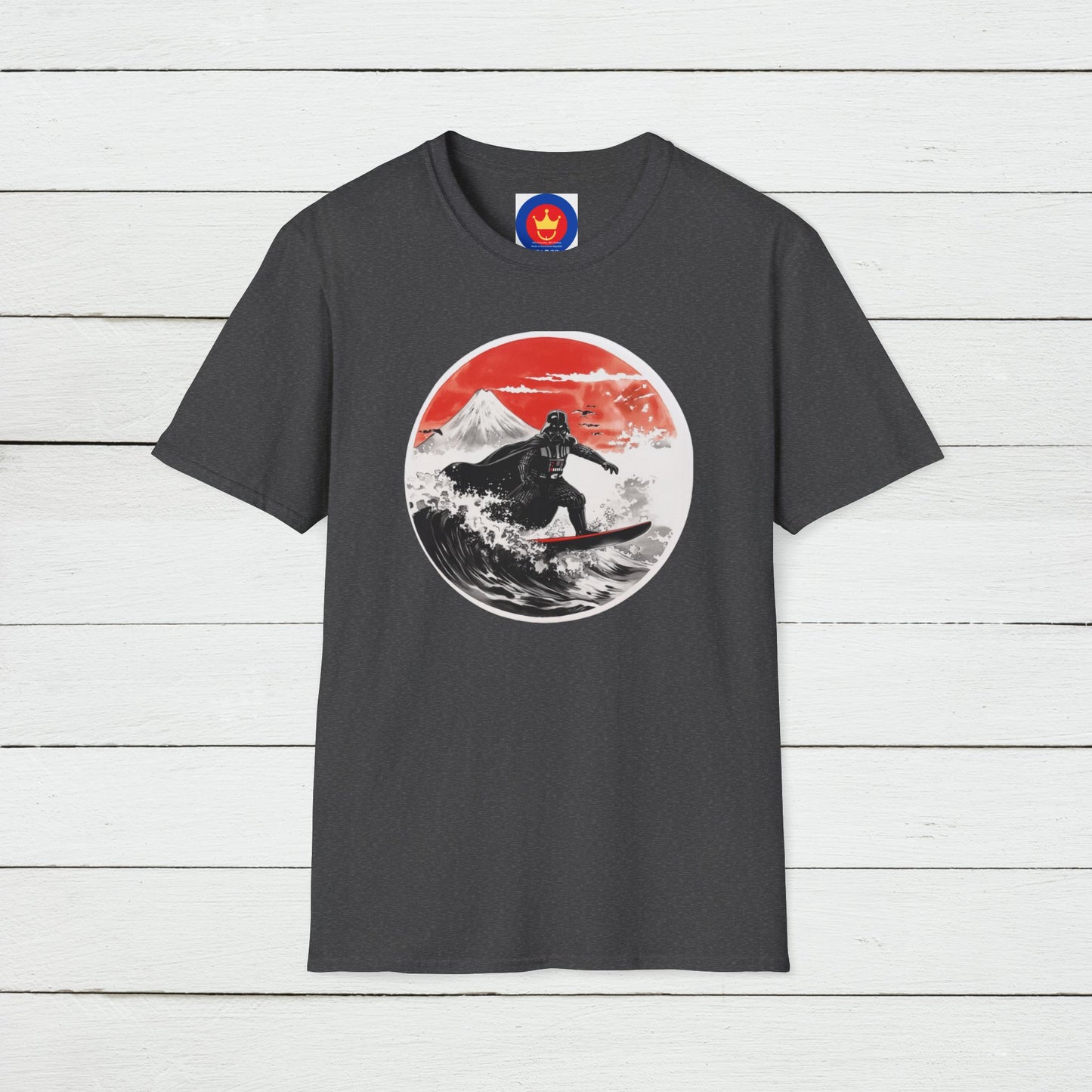 Unisex Darth Vader Star Wars Surfer Graphic T-Shirt