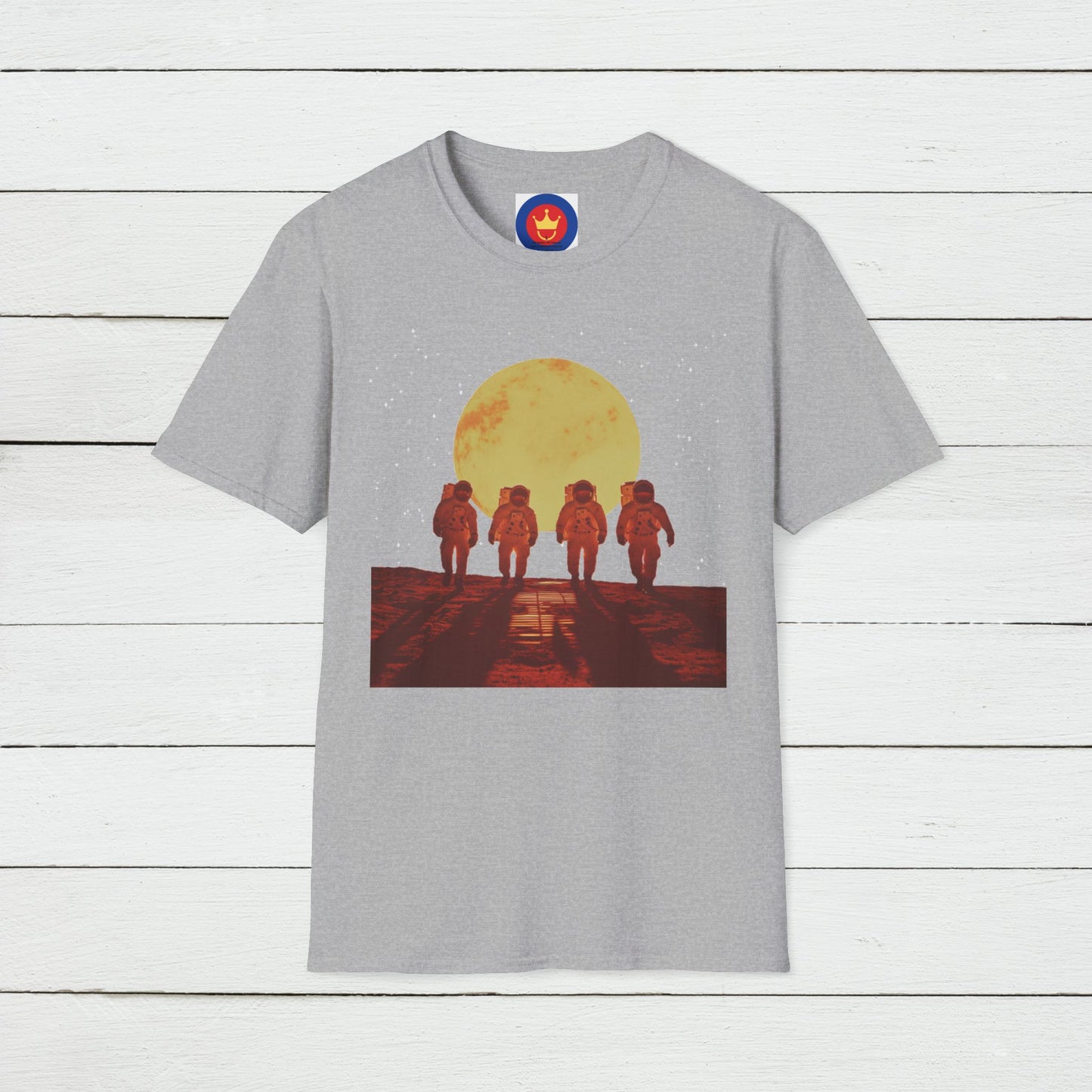 Astronaut unisex T-Shirt | Outer Space Design | Retro Sci-Fi Space Shirt