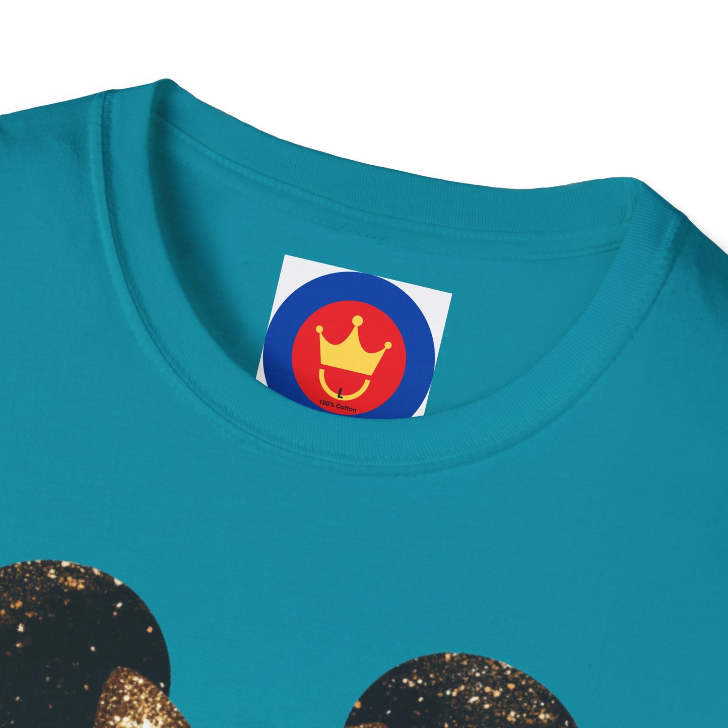 Disney Inspired Unisex T-Shirt | Glitter Gold Minnie Shirt
