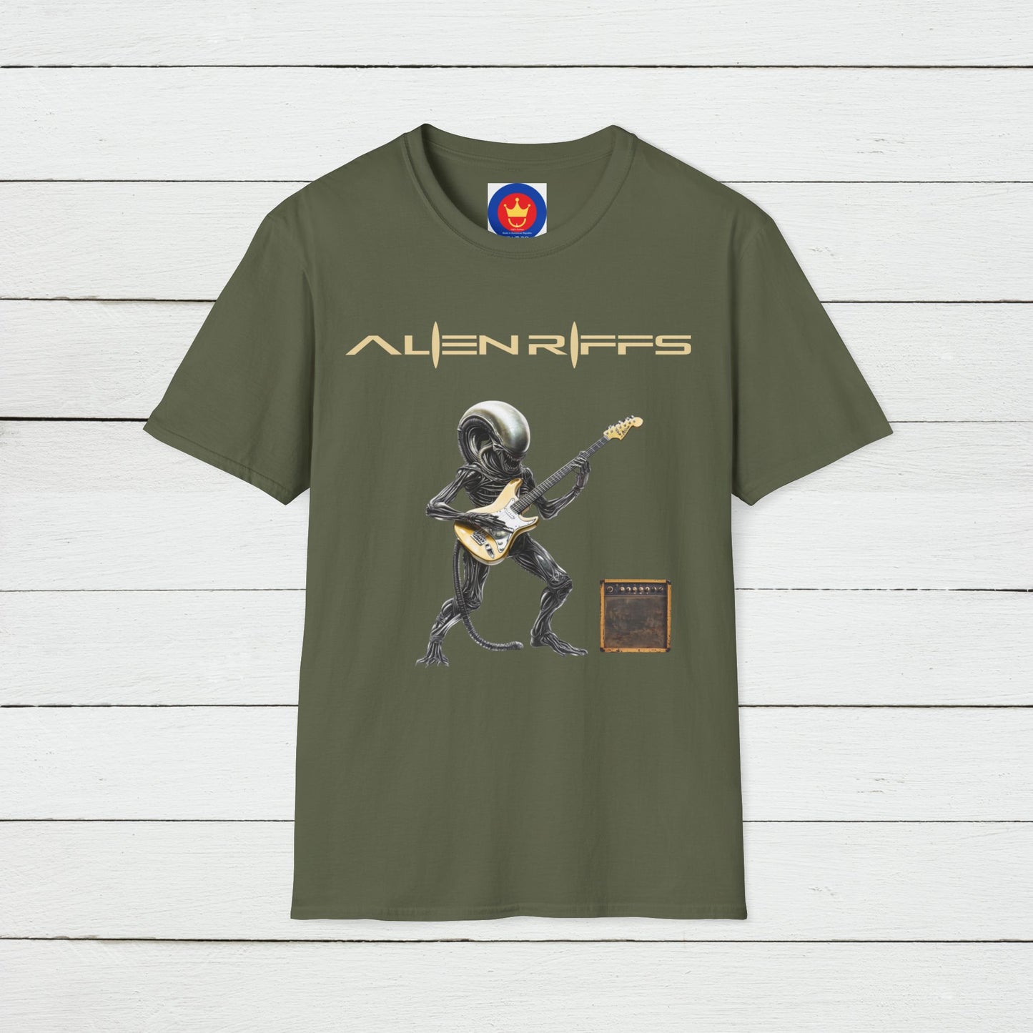 Alien Unisex T-Shirt | Guitar Player Shirt | Musician TShirt