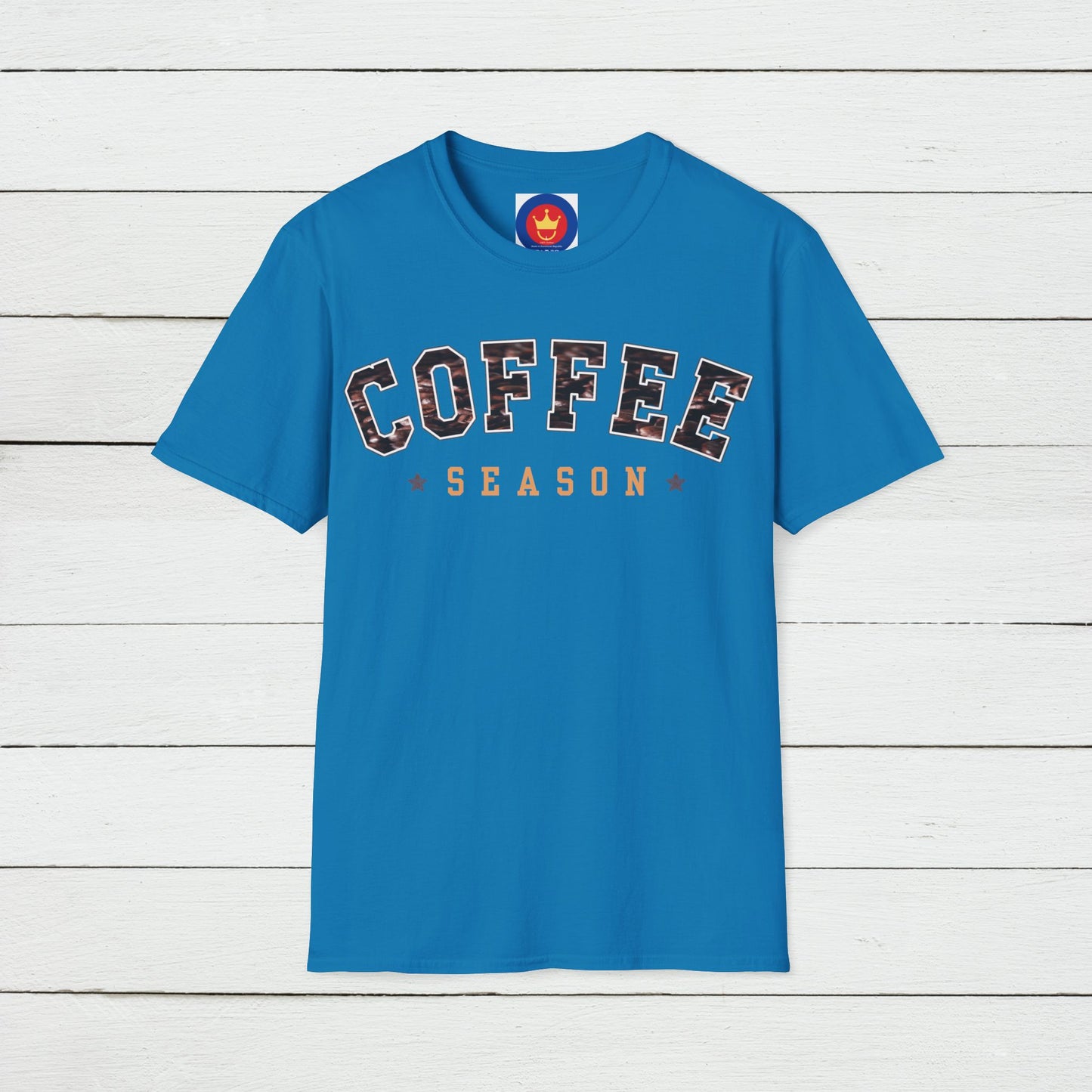 Unisex Coffee Season Graphic Tee, Coffee Graphic T-Shirt, Retro Coffee Tee, Trendy Graphic Shirt, Coffee Lover Gift, Foodie Gift
