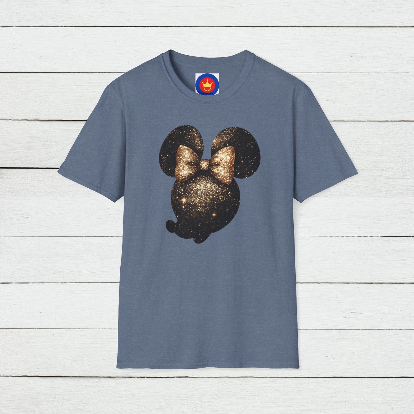 Disney Inspired Unisex T-Shirt | Minnie Glitter Shirt