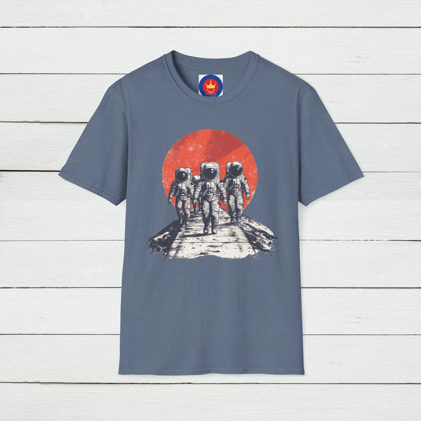 Astronaut T-Shirt, Unisex Space Graphic Tee, Astronaut Adventures Tee, Outer Space Design, Unique Cosmic Apparel, Retro Sci-Fi Space Shirt