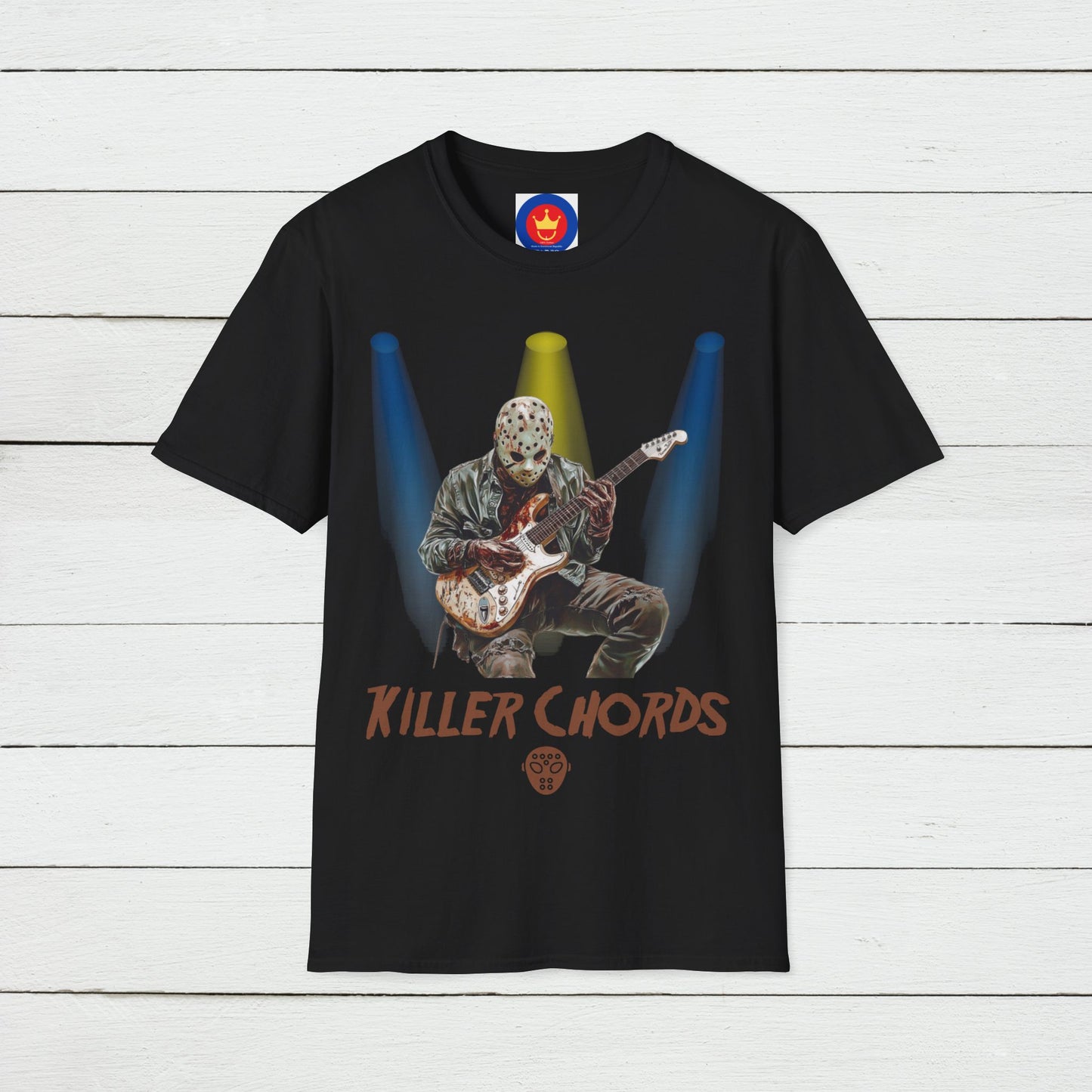 Friday the 13th Jason Voorhees Unisex T-Shirt | Guitar Player Gift