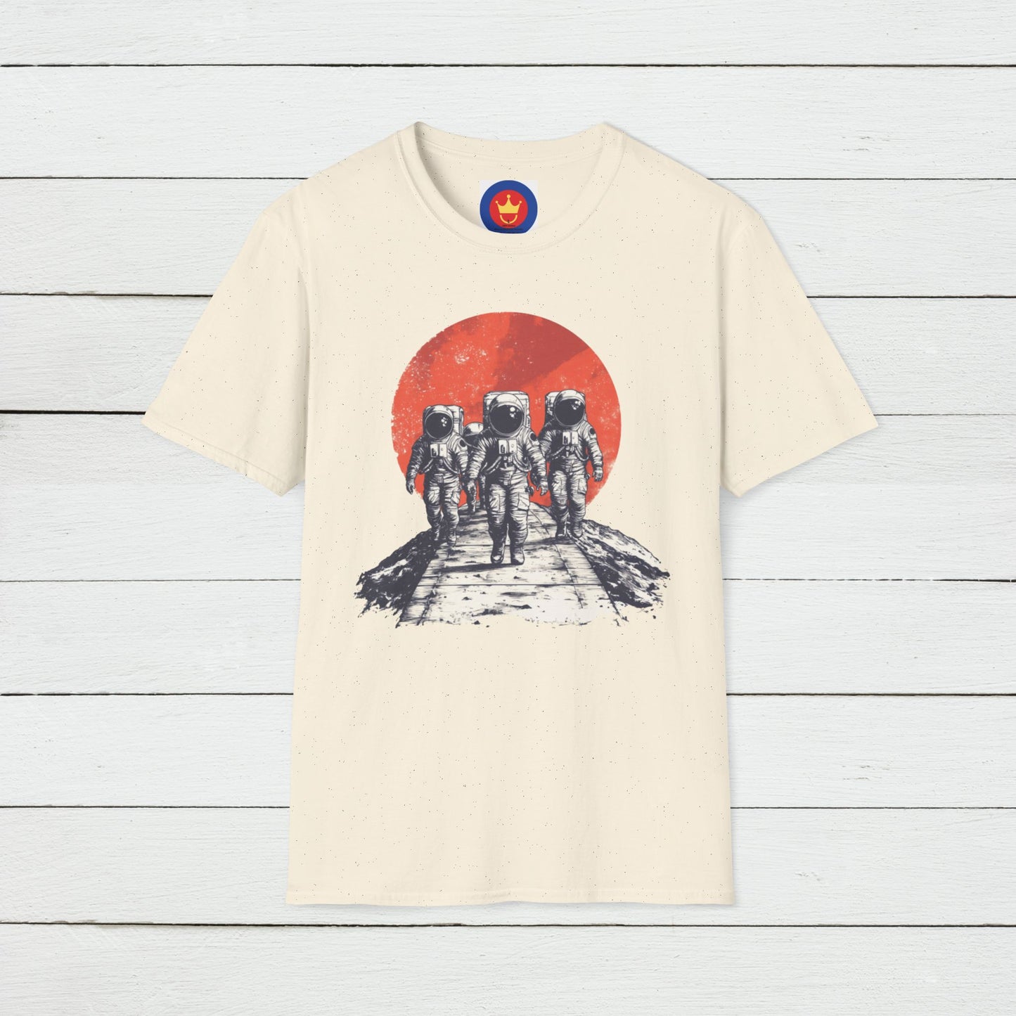 Astronaut T-Shirt, Unisex Space Graphic Tee, Astronaut Adventures Tee, Outer Space Design, Unique Cosmic Apparel, Retro Sci-Fi Space Shirt