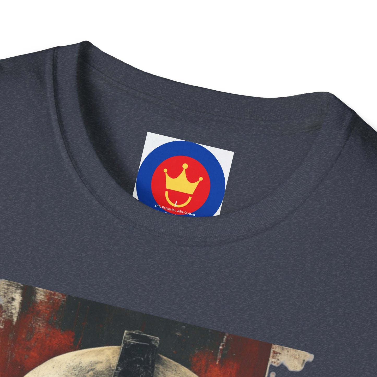 Horror Movie Villain Unisex Softstyle T-Shirt | Jason Vorhees Mask Shirt
