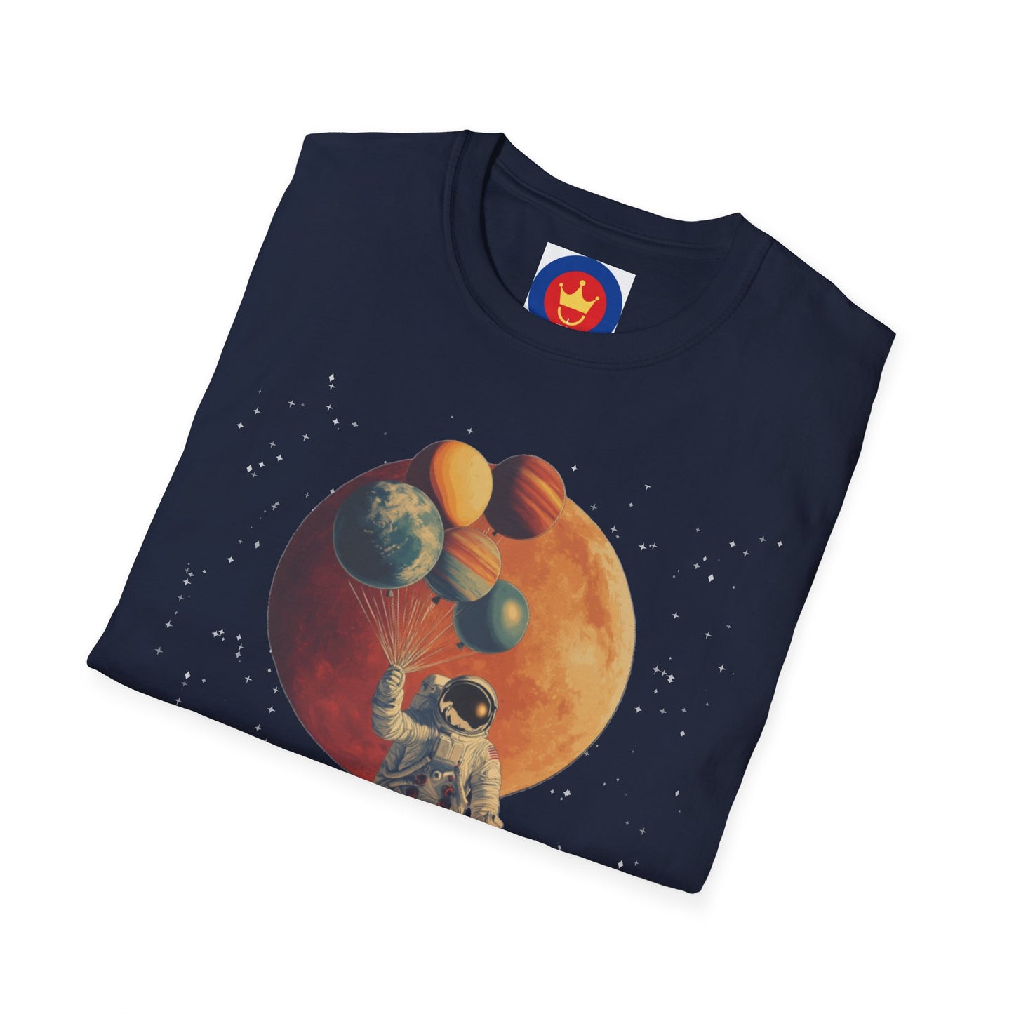 Astronaut Unisex Space Graphic T-shirt | Funny Cosmic Planets Apparel