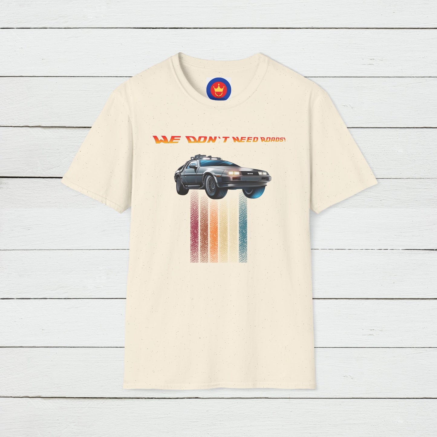Back to the Future DeLorean Inspired Unisex T-Shirt | 80s Movie Design Shirt
