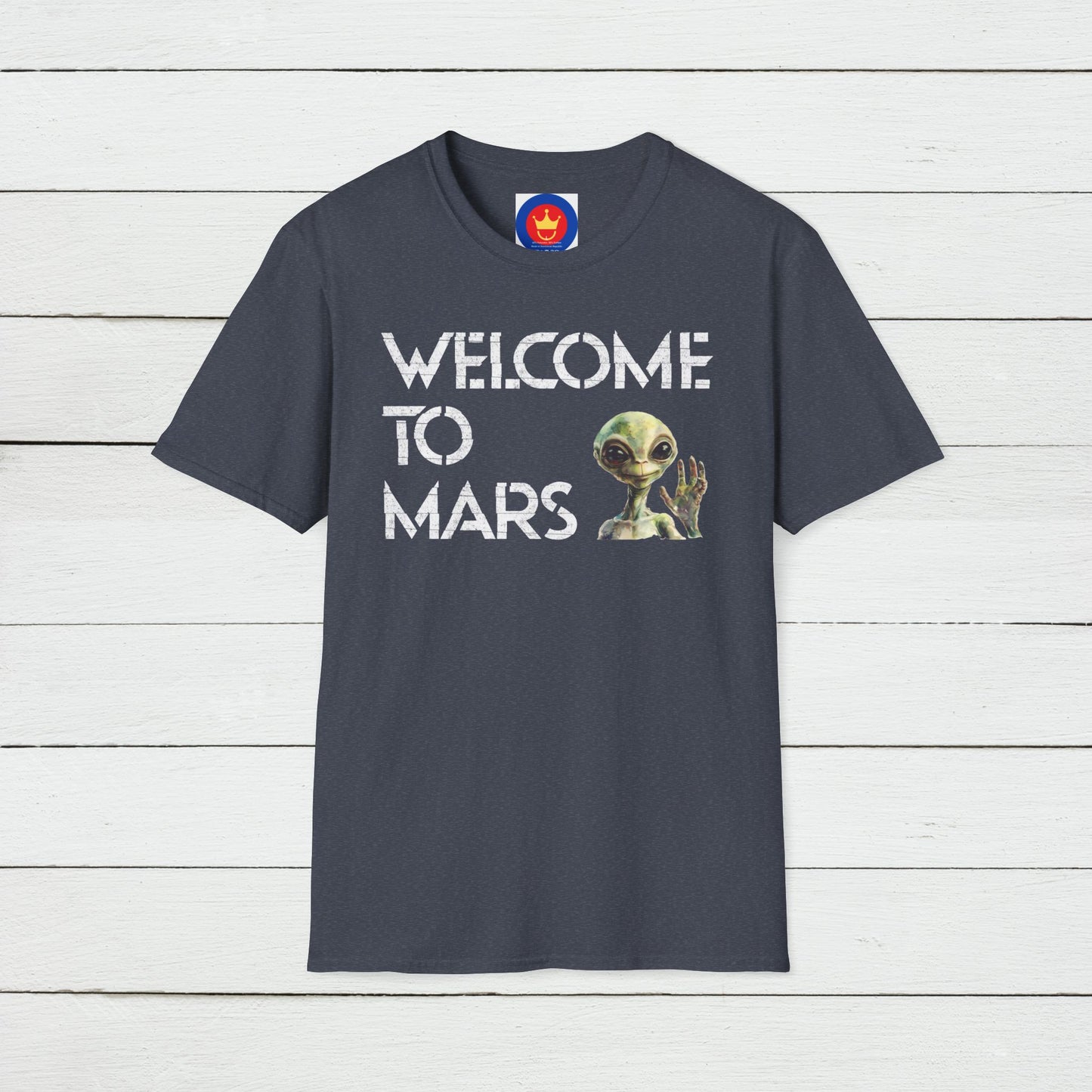 Welcome to Mars Shirt Unisex T-Shirt | Elon Musk Occupy Mars Shirt