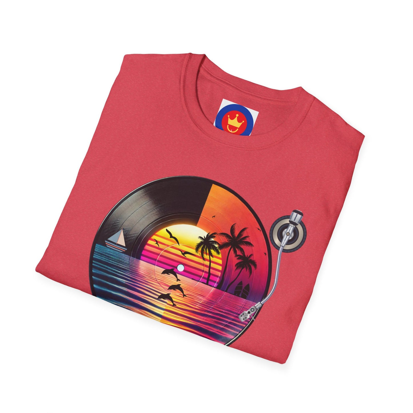 Beach Vinyl Unisex T-Shirt | Beach Bum Fashion Apparel