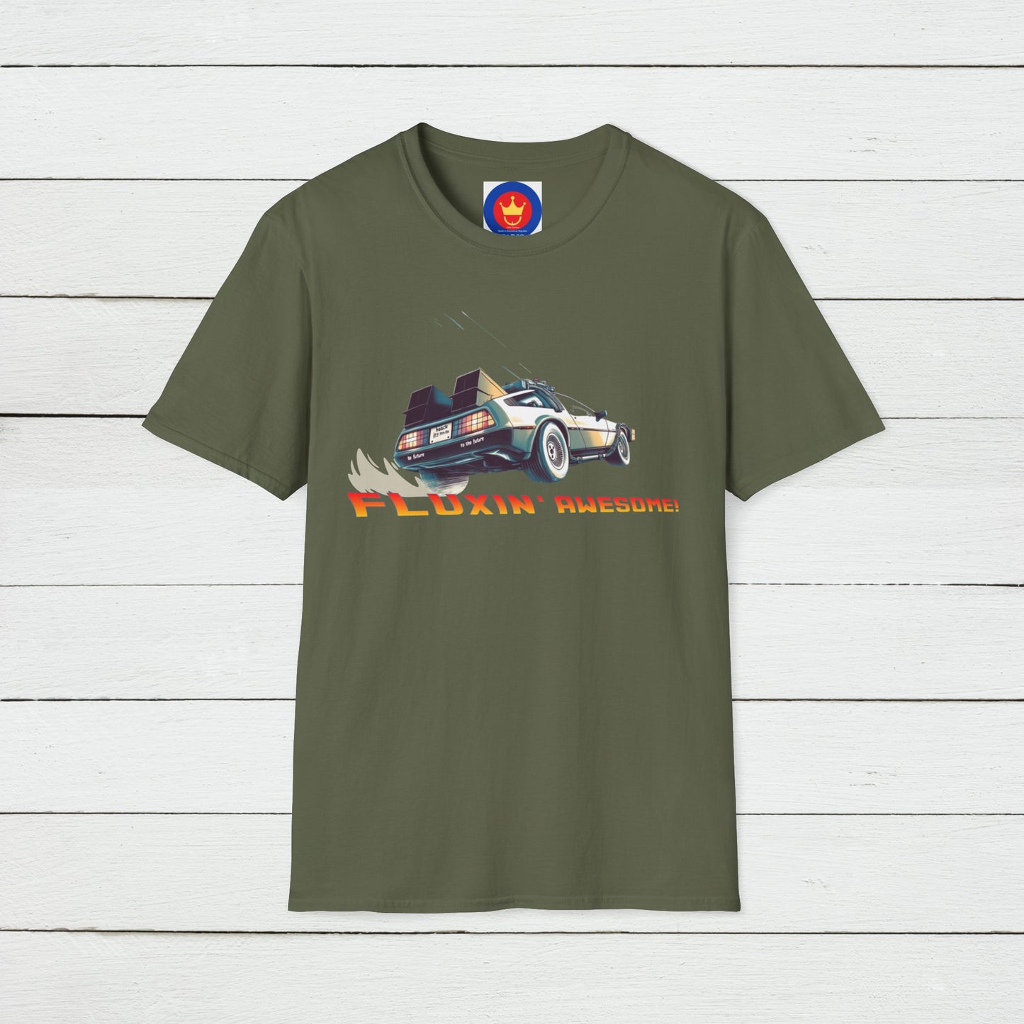 Back to the Future DeLorean Inspired Unisex T-Shirt | 80s Movie Design Shirt