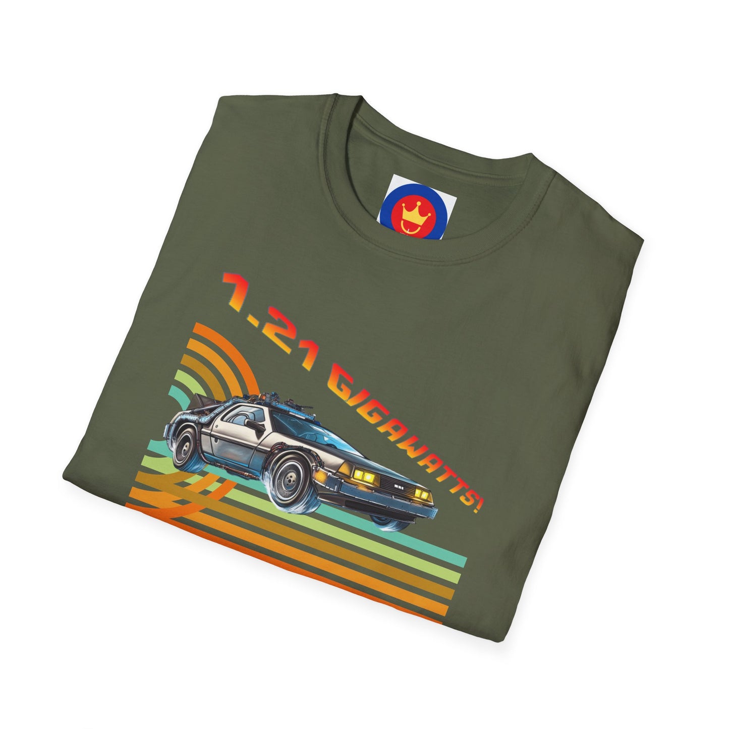 Back to the Future DeLorean Inspired Unisex T-Shirt | 80s Movie Design Shirt