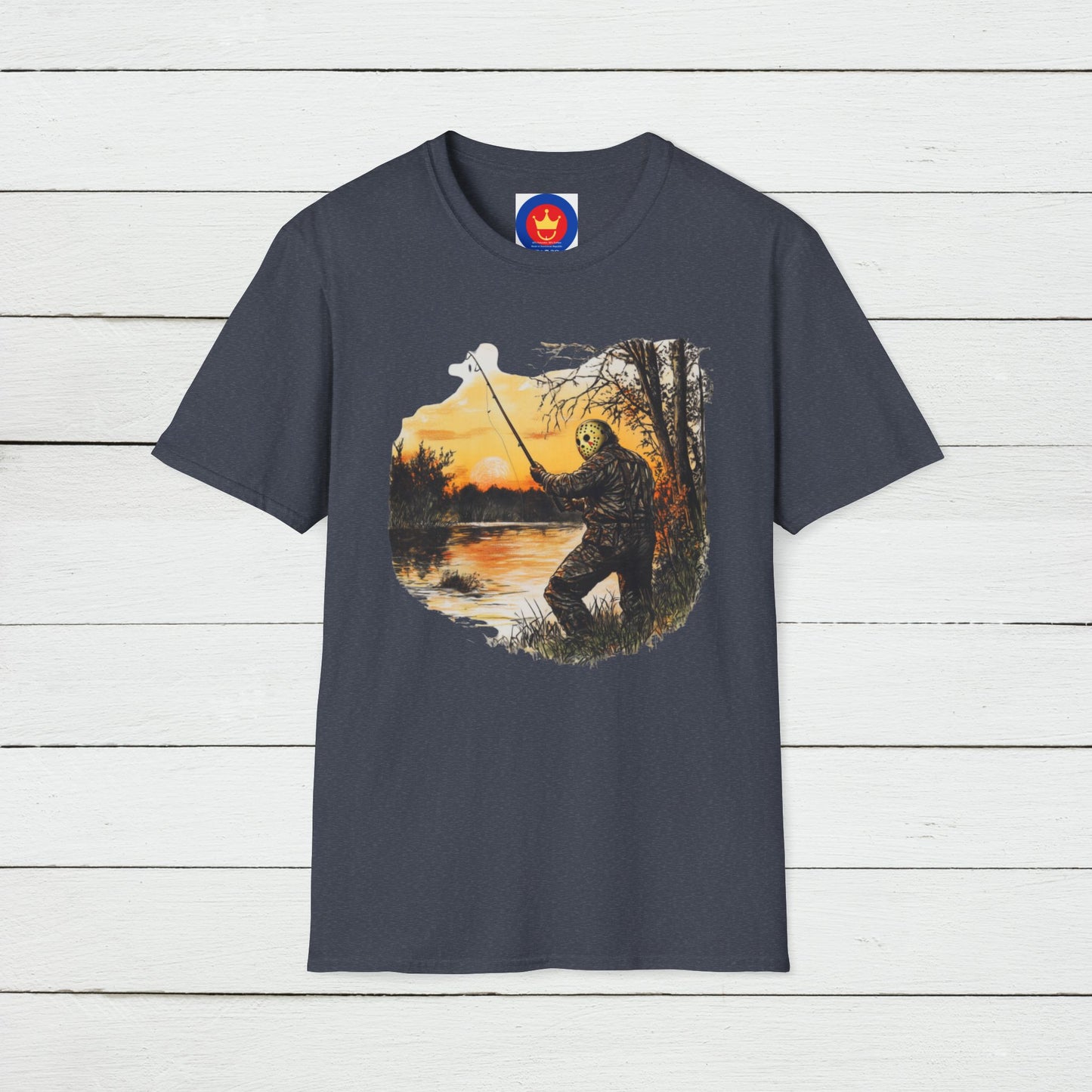 Jason Voorhees Fishing Unisex T-Shirt | Fisherman Tee