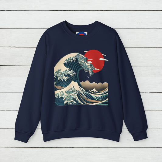 Great Wave off Kanagawa Unisex Sweatshirt | Japanese Art Graphic Tee