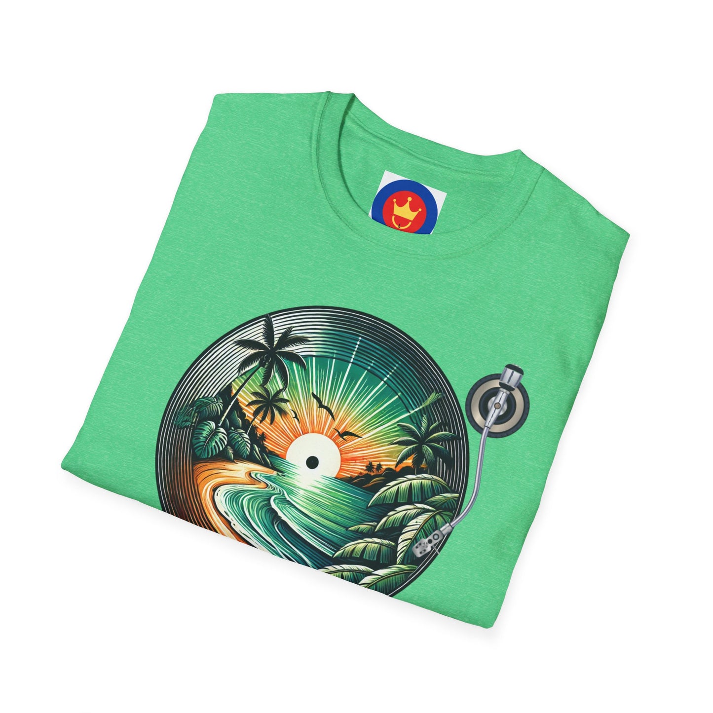 Beach Vinyl Unisex T-Shirt | Beach Bum Fashion Apparel