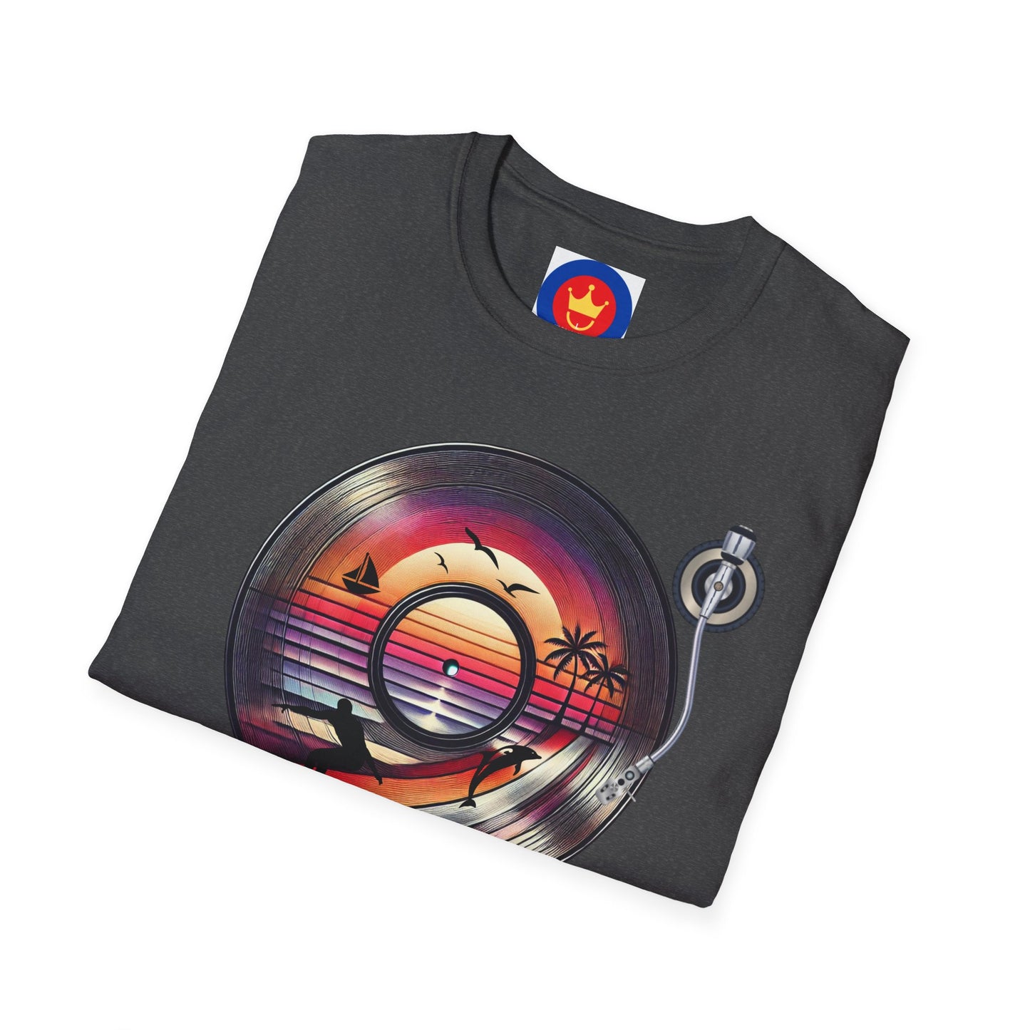 Beach Vinyl Unisex T-Shirt | Beach Bum Fashion Apparel