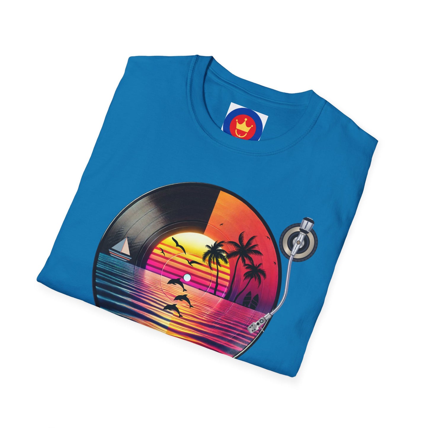 Beach Vinyl Unisex T-Shirt | Beach Bum Fashion Apparel