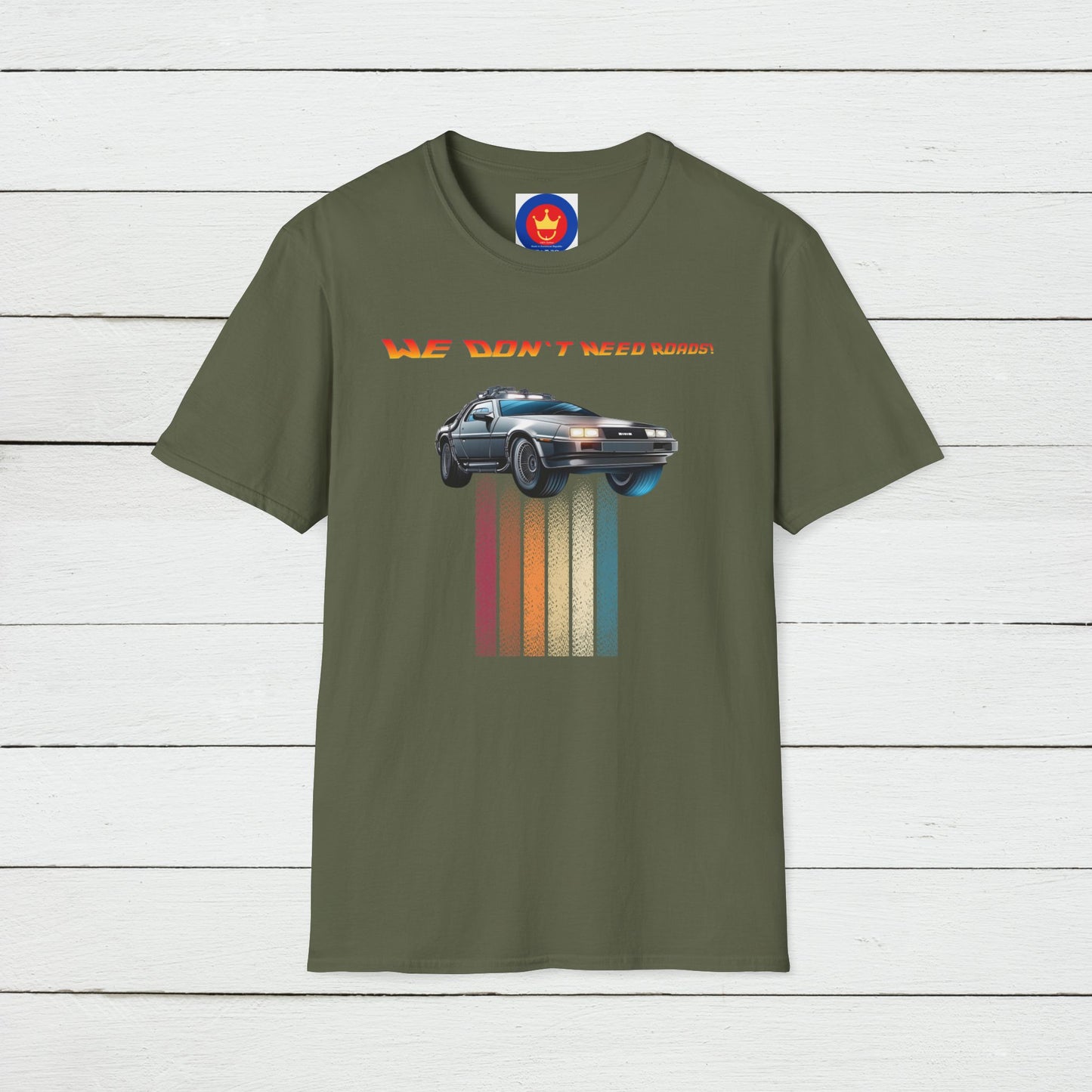 Back to the Future DeLorean Inspired Unisex T-Shirt | 80s Movie Design Shirt
