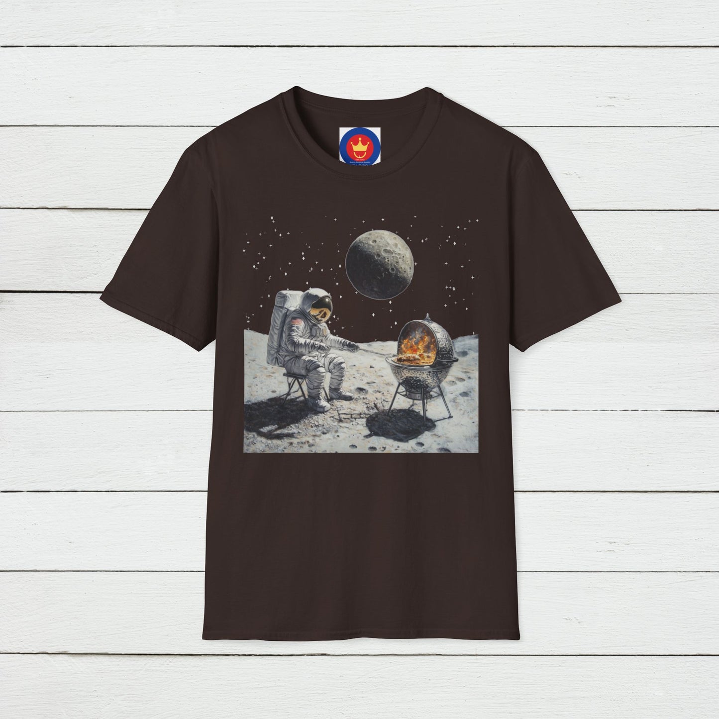 Astronaut Shirt, Funny Moon Shirt, Funny Spaceman Shirt, Outer Space Shirt, BBQ Shirt, Mens Cooking Shirt, Men Cooking Gift, Unisex Shirt