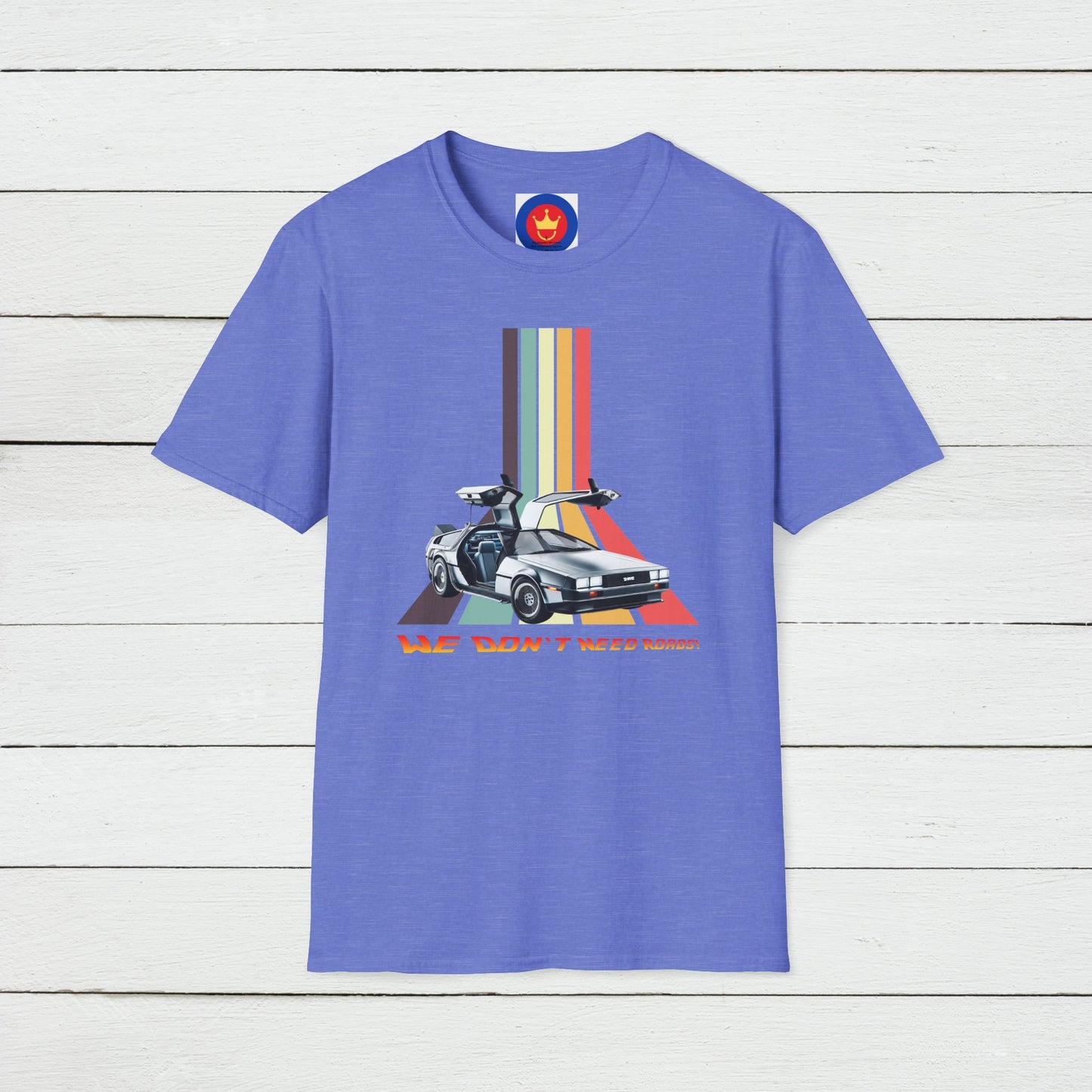 Back to the Future DeLorean Inspired Unisex T-Shirt | 80s Movie Design Shirt