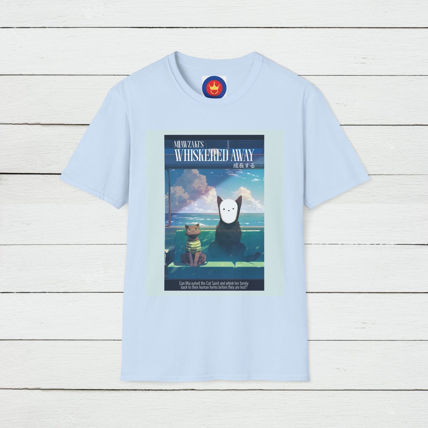 Spirited Away Funny Cat Unisex T-shirt | Ghibli Studio Chihiro shirt
