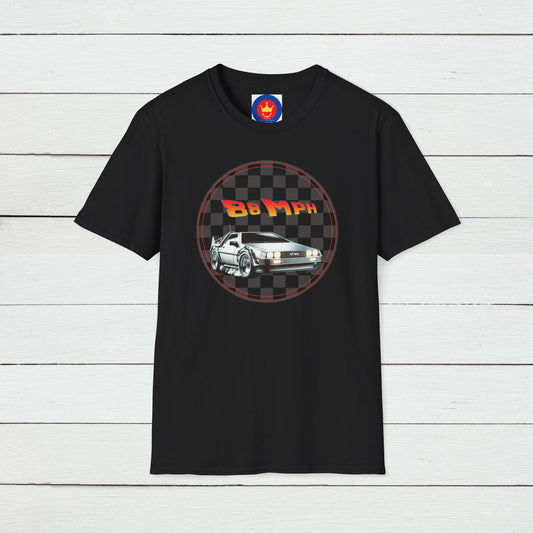 Back to the Future DeLorean Inspired Unisex T-Shirt | 80s Movie Design Shirt