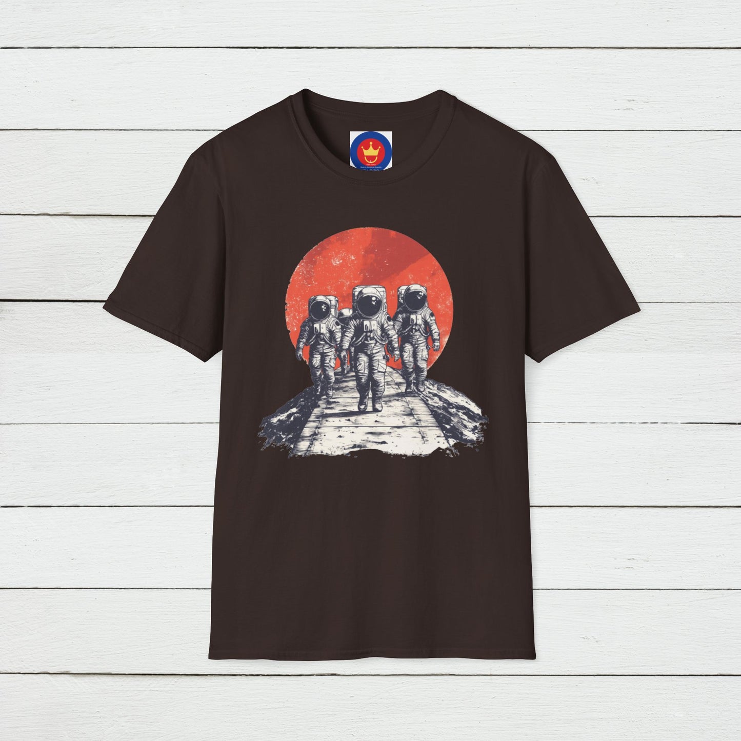 Astronaut T-Shirt, Unisex Space Graphic Tee, Astronaut Adventures Tee, Outer Space Design, Unique Cosmic Apparel, Retro Sci-Fi Space Shirt